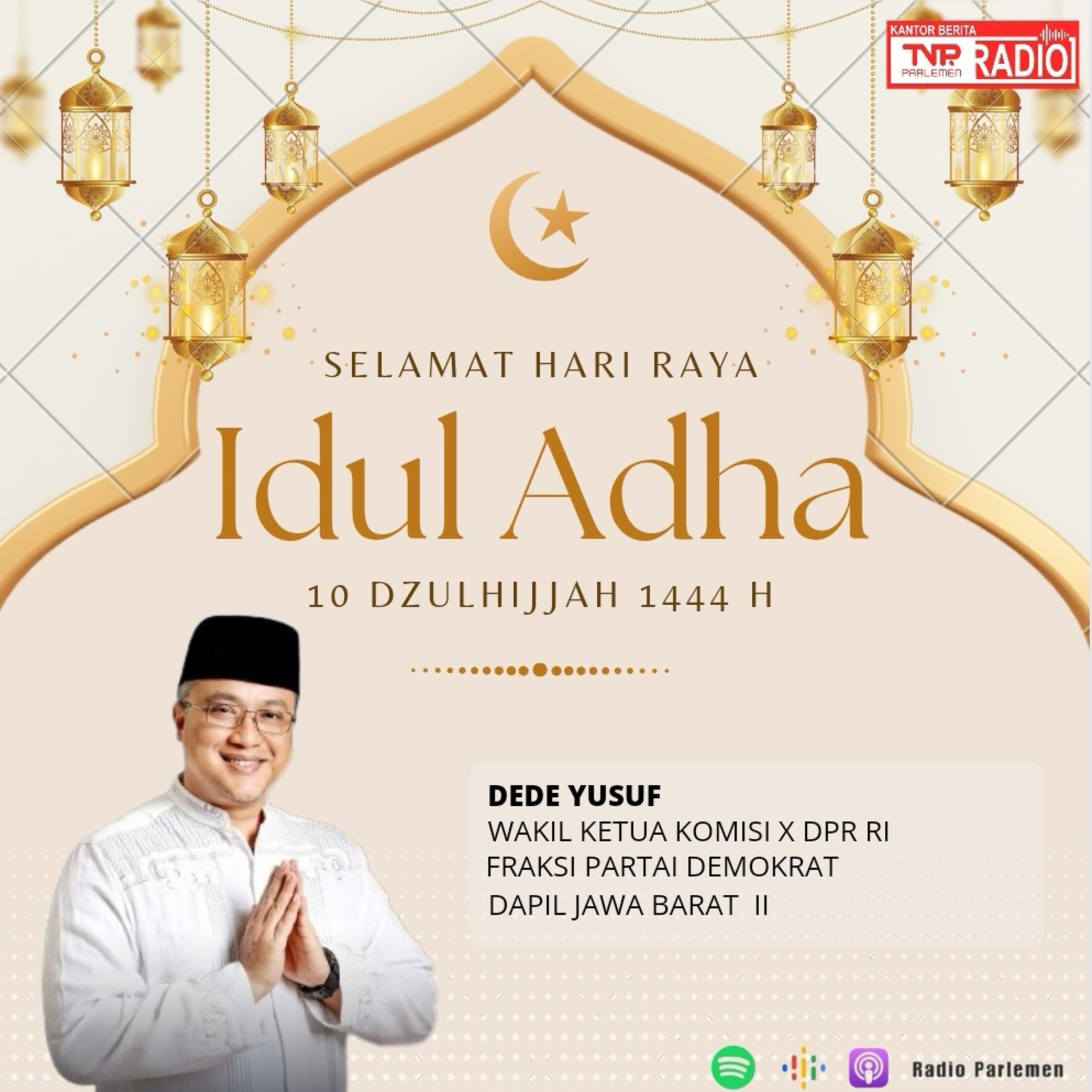 Dede Yusuf : Berkurban mewujudkan Kebahagiaan dengan Berbagi kepada Sesama - PSA episode artwork