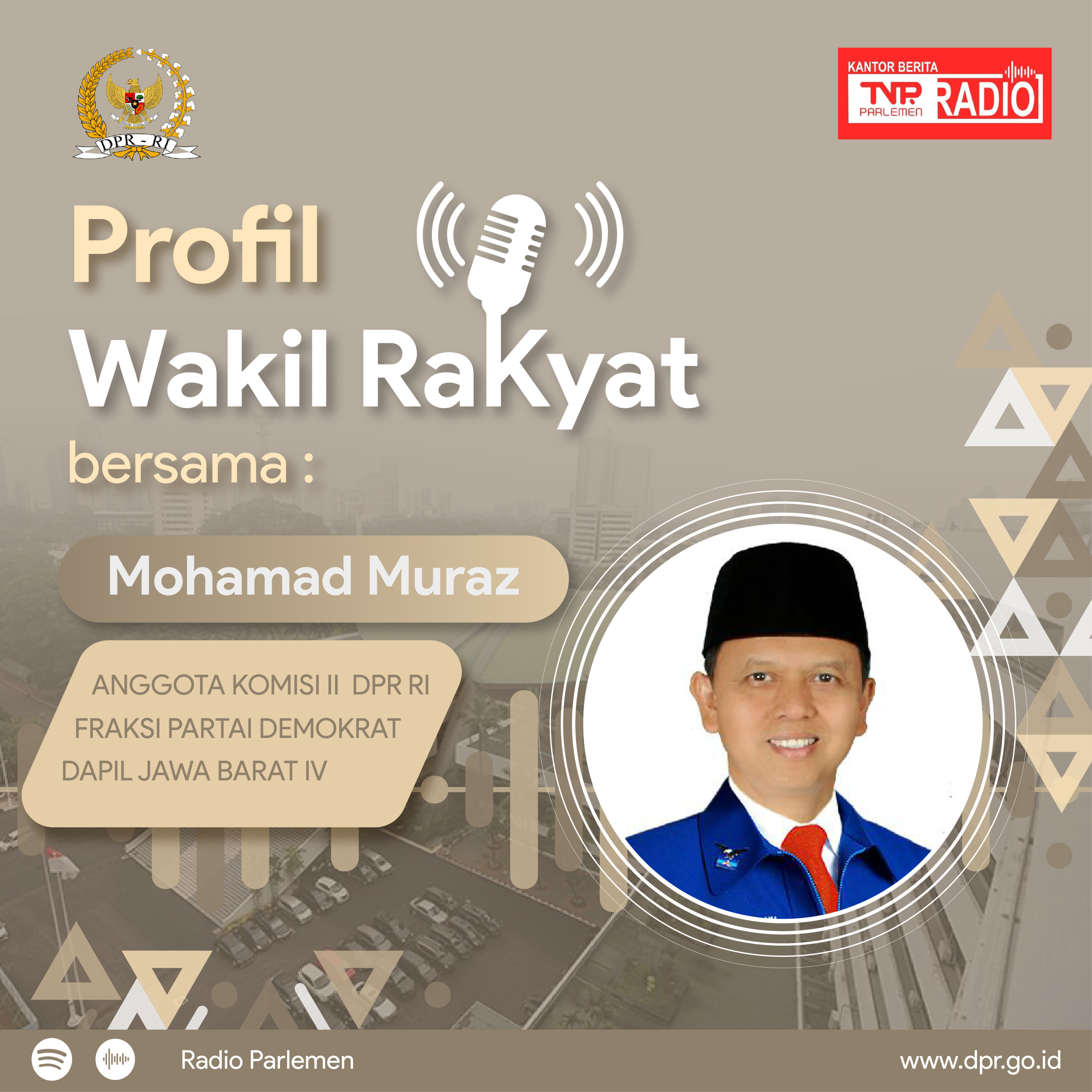 43 tahun berprofesi sebagai PNS hingga menjadi Anggota DPR RI - Profil Wakil Rakyat episode artwork