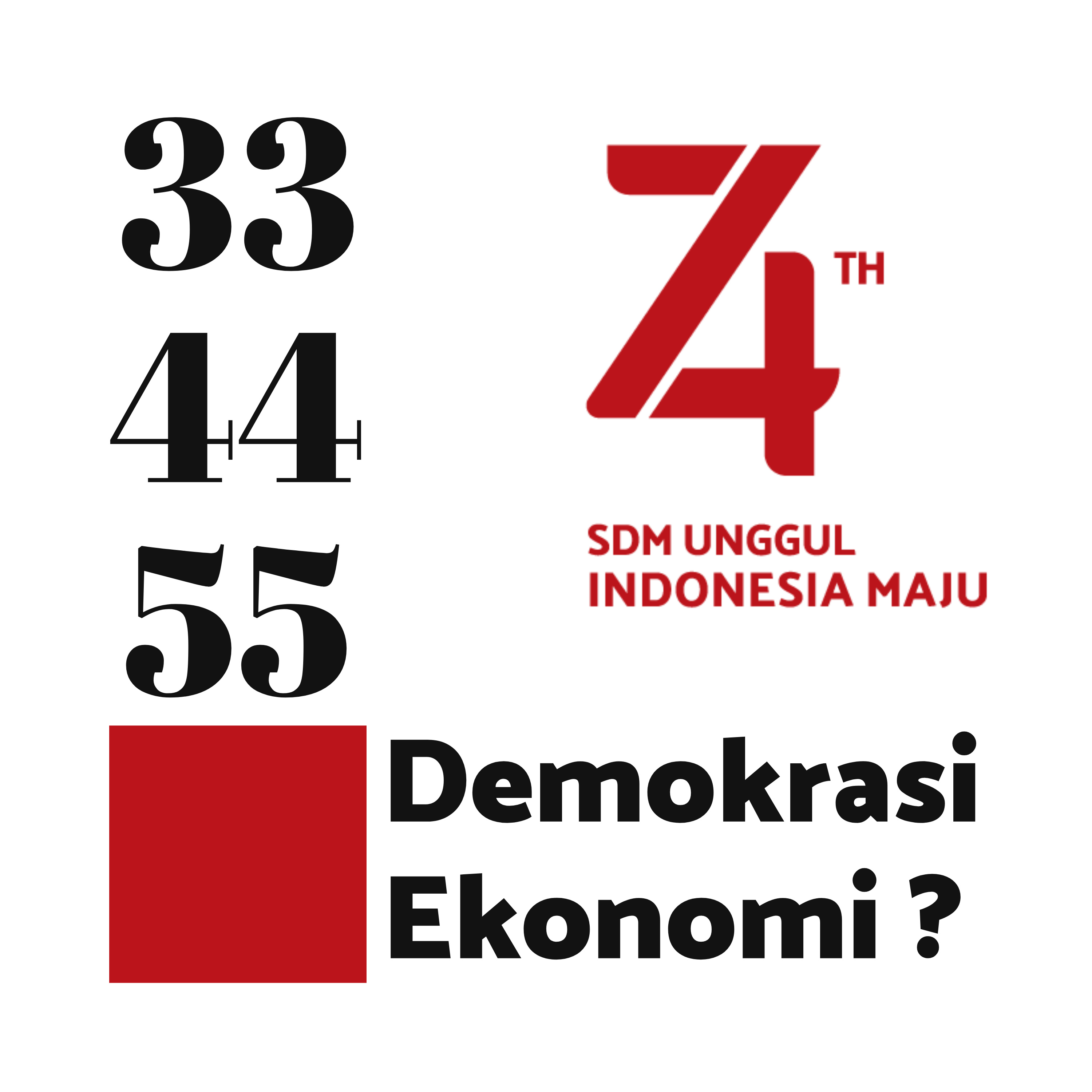 334455 - Demokrasi Ekonomi?