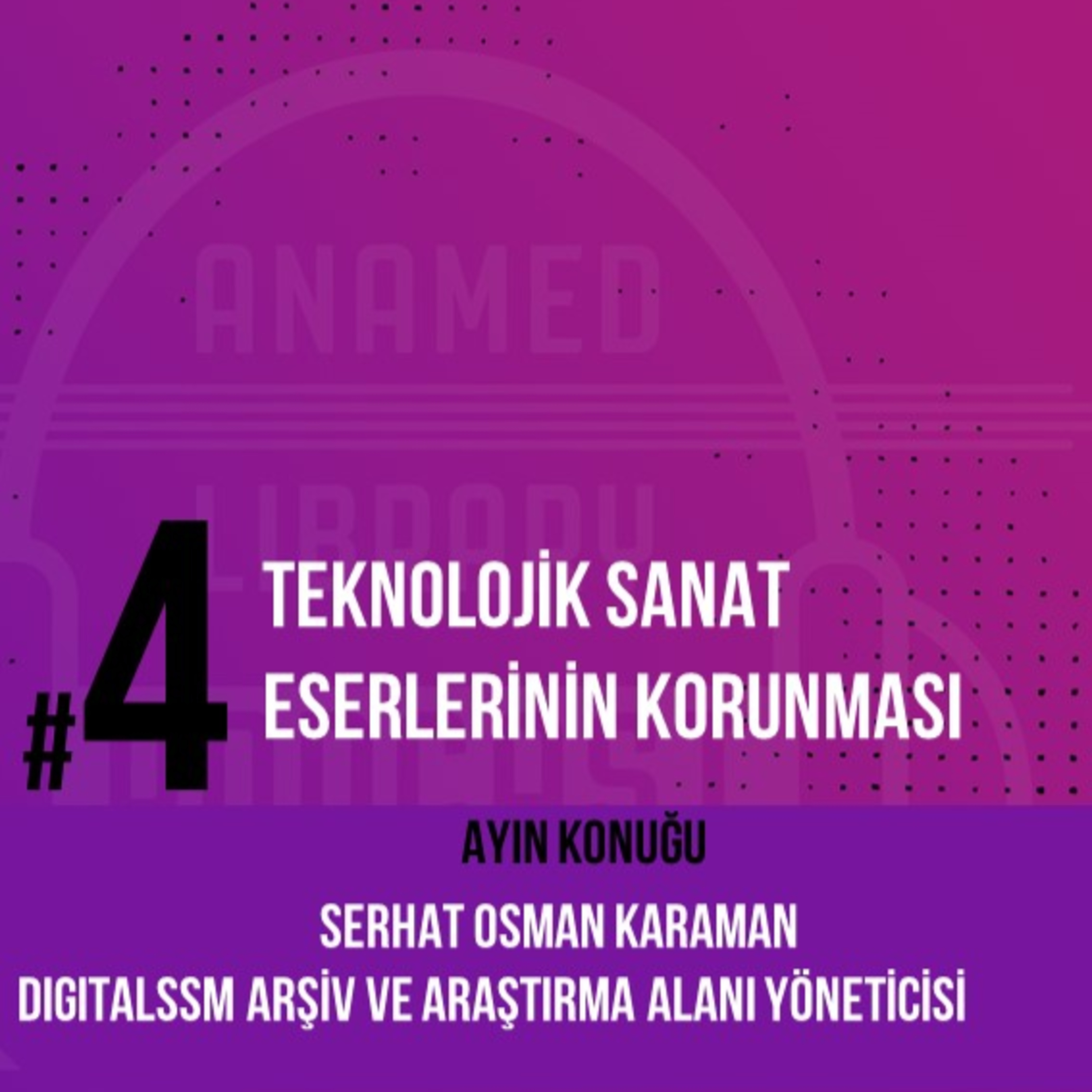 ANAMED Library Podcast: Burada Konuşmak Serbest