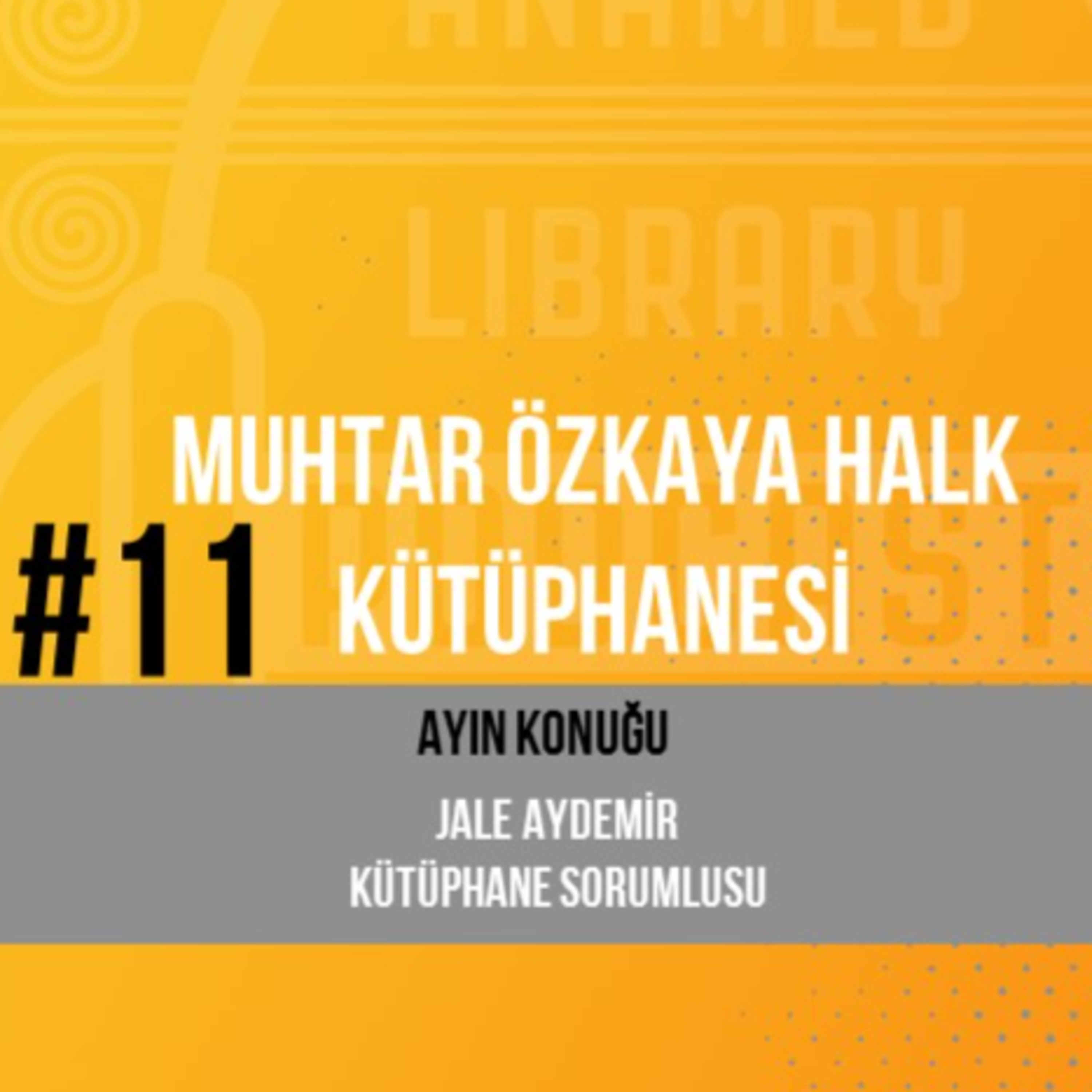 ANAMED Library Podcast: Burada Konuşmak Serbest