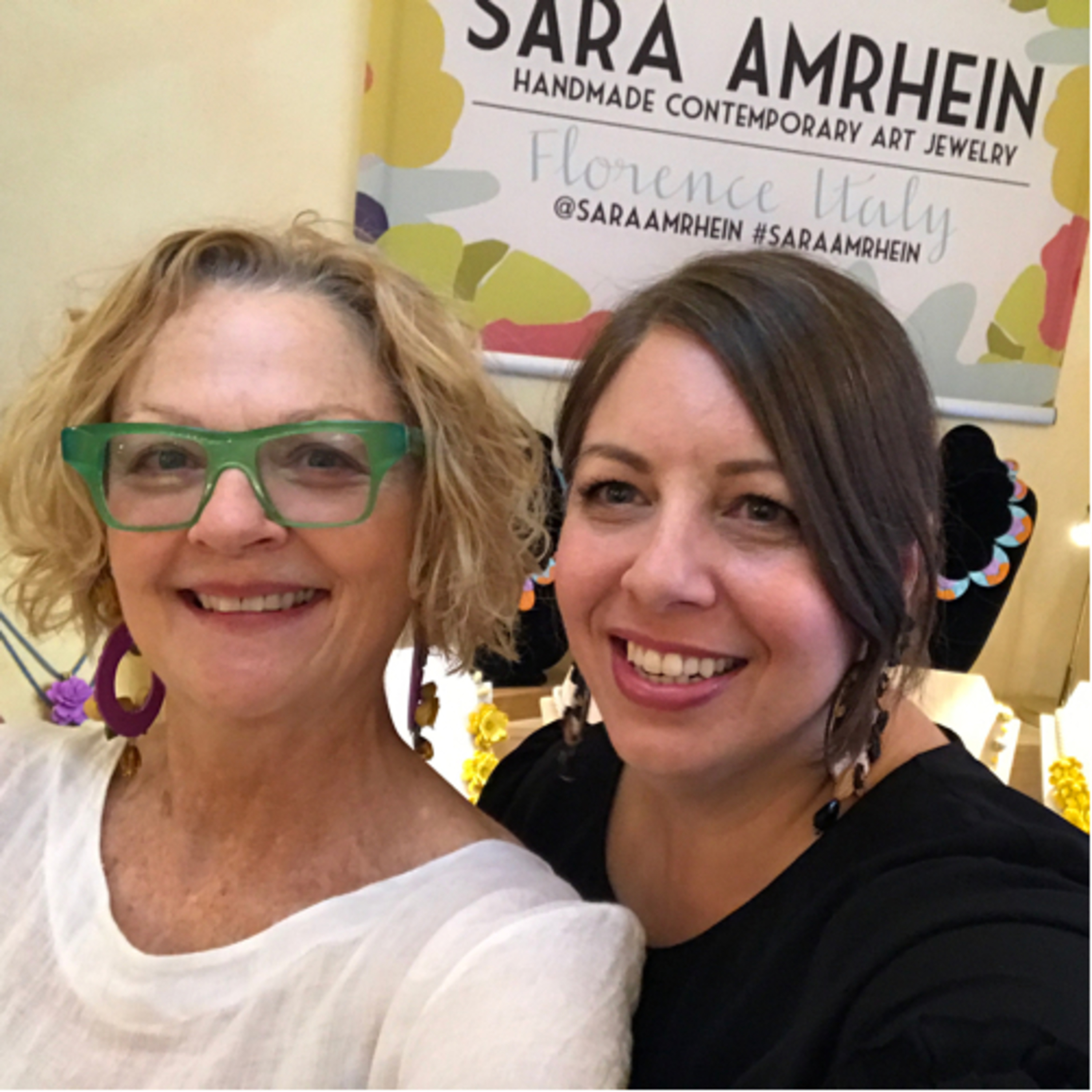 Sara Amrhein invents her jewelry and herself in Florence, Italy