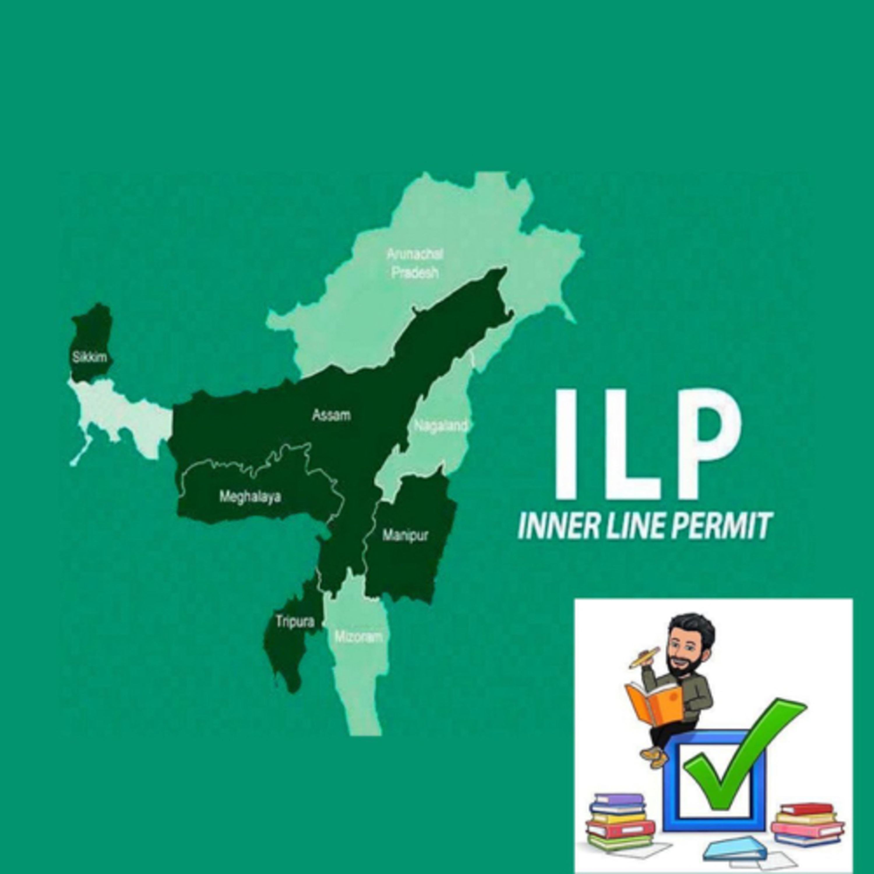 Inner Line Permit & 6th schedule #internalsecurity #socialissues #tribal #upsc #prelims #revision