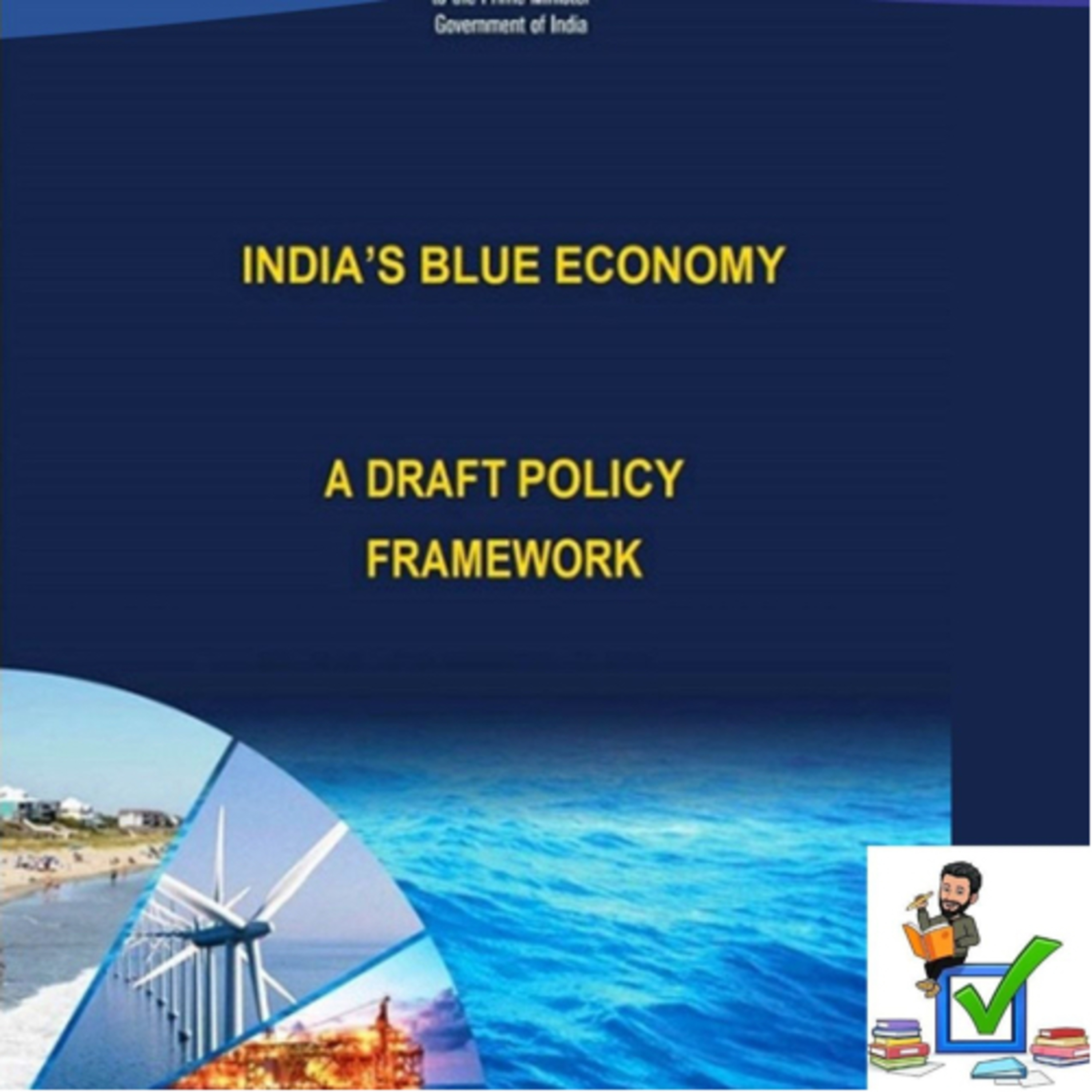 Draft Blue Economy Policy #ocean #marine #tourism #economy #upsc #prelims #revision