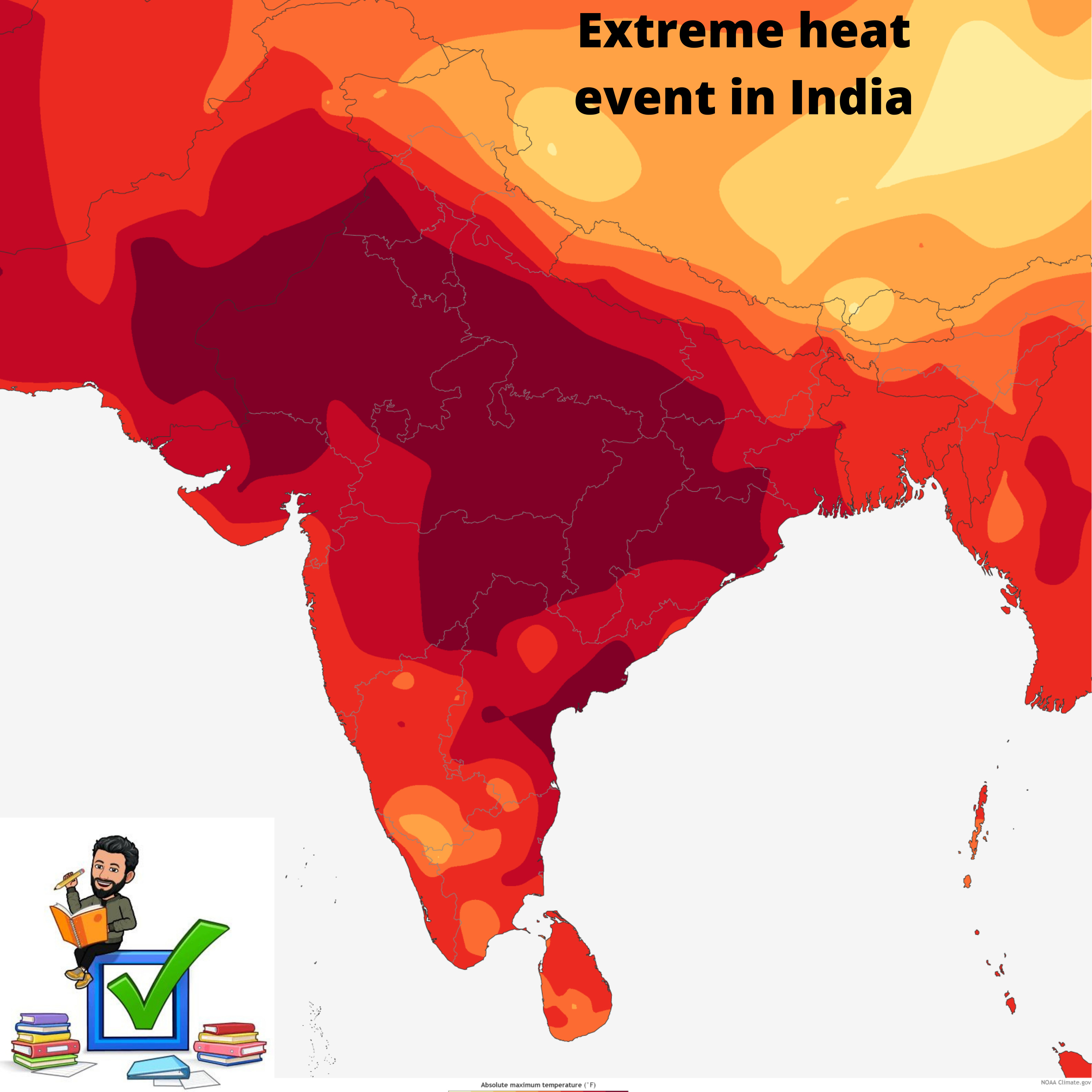 EXTREME HEAT EVENTS IN INDIA #upsc #prelims #mains #environment #climatechange episode artwork