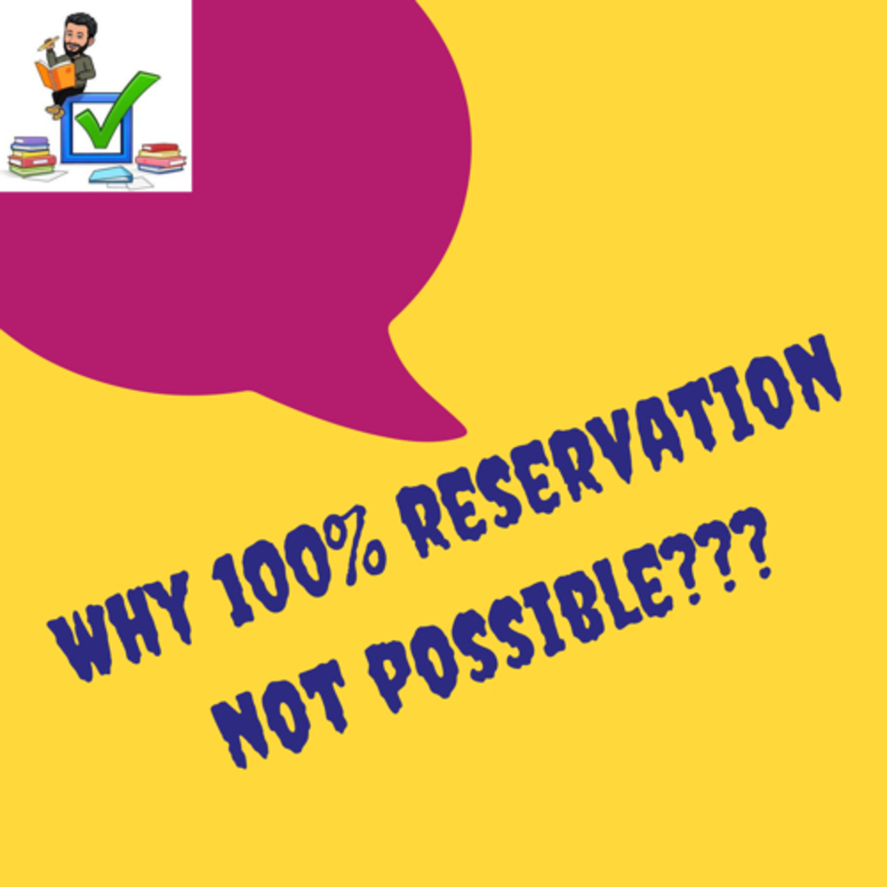 Why 100% Reservation not possible? #polity #upsc #prelims #judiciary #mains #reservation episode artwork
