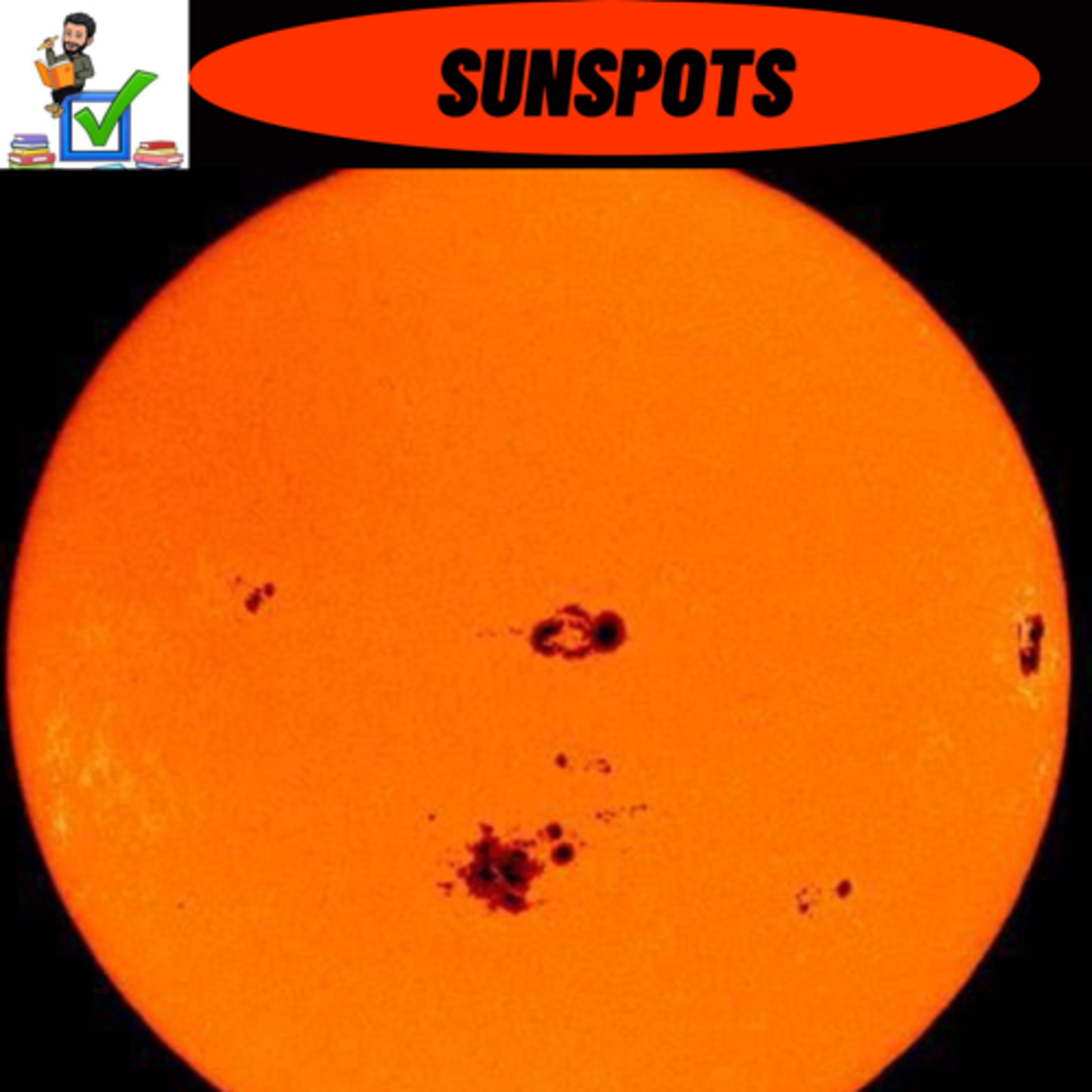SUNSPOTS #upsc #prelims #mains #geography #astronomy #space episode artwork