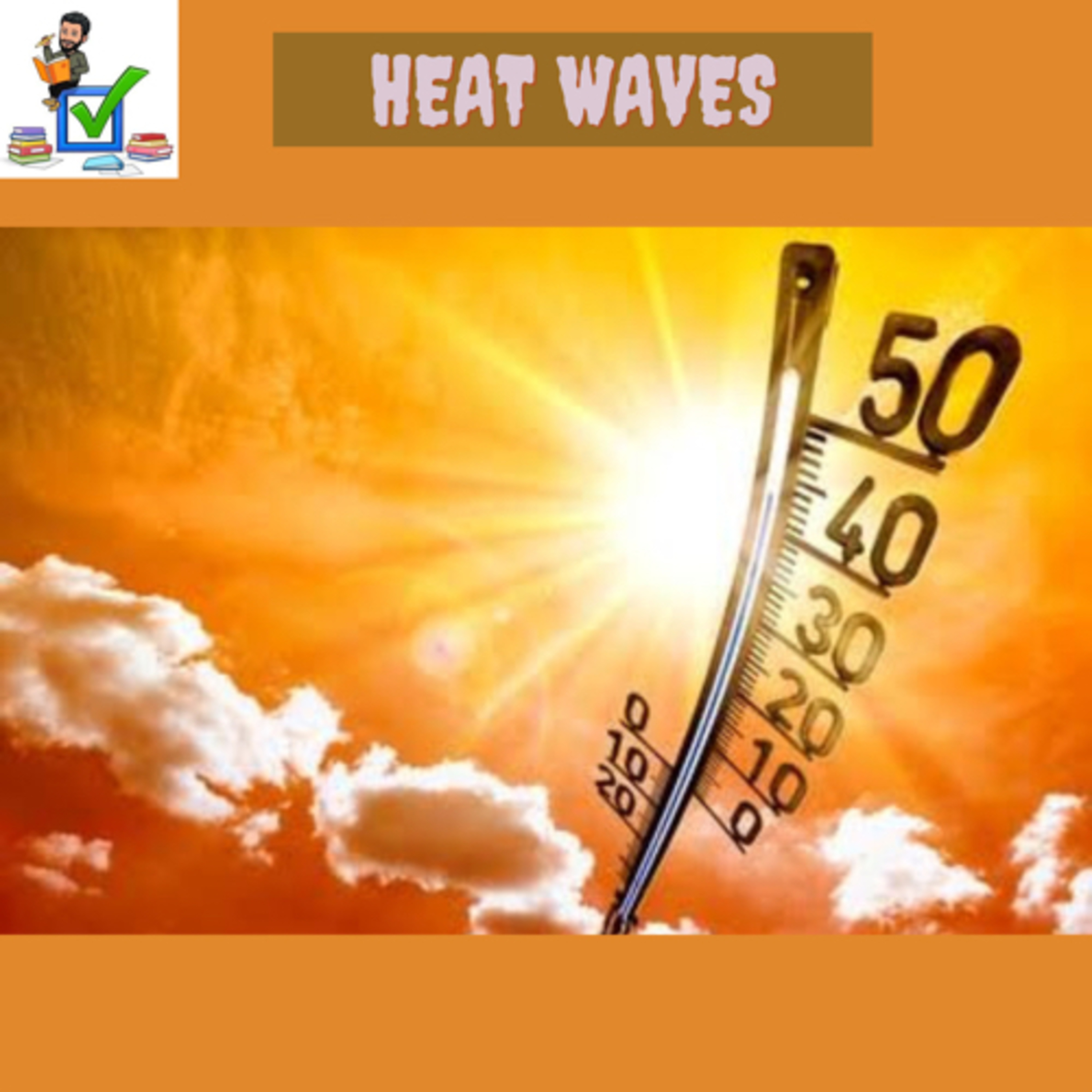 Heat waves #upsc #prelims #mains #geography #high #temperature #climatechange episode artwork