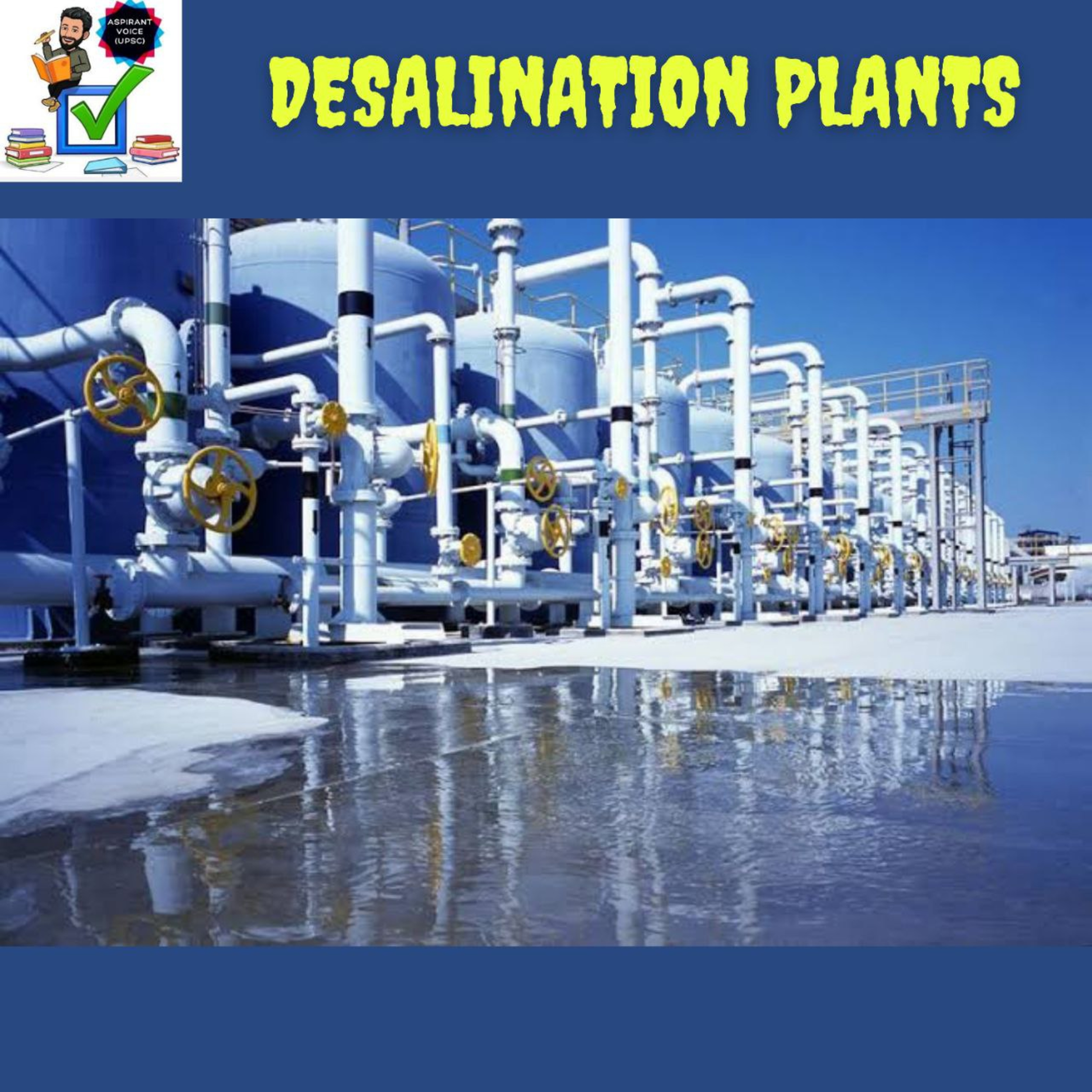 Desalination Plants #upsc #prelims #mains #economy #resources #environment #SDG-6 episode artwork