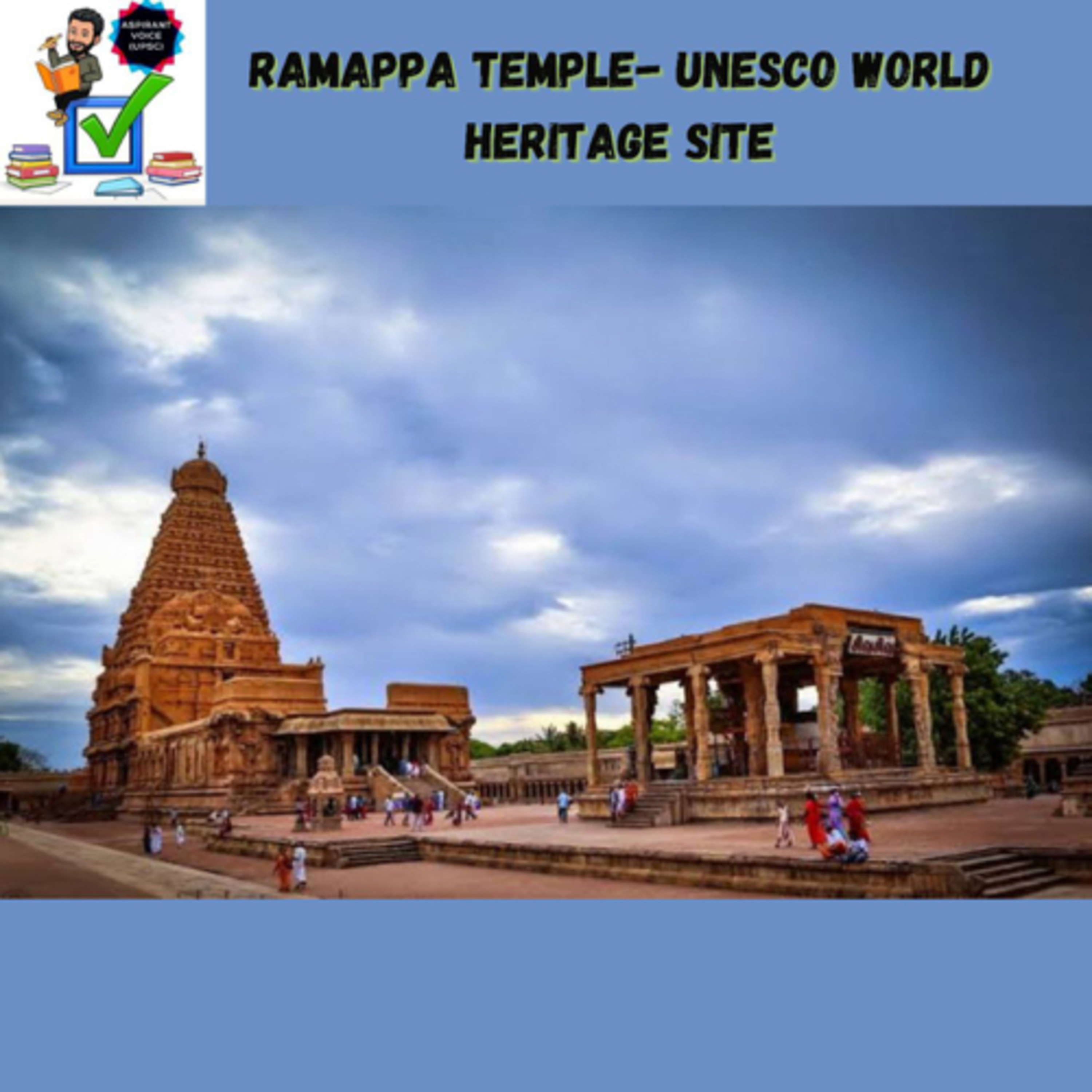 Ramappa Temple - UNESCO world heritage site #history #art #culture #upsc #prelims #mains episode artwork