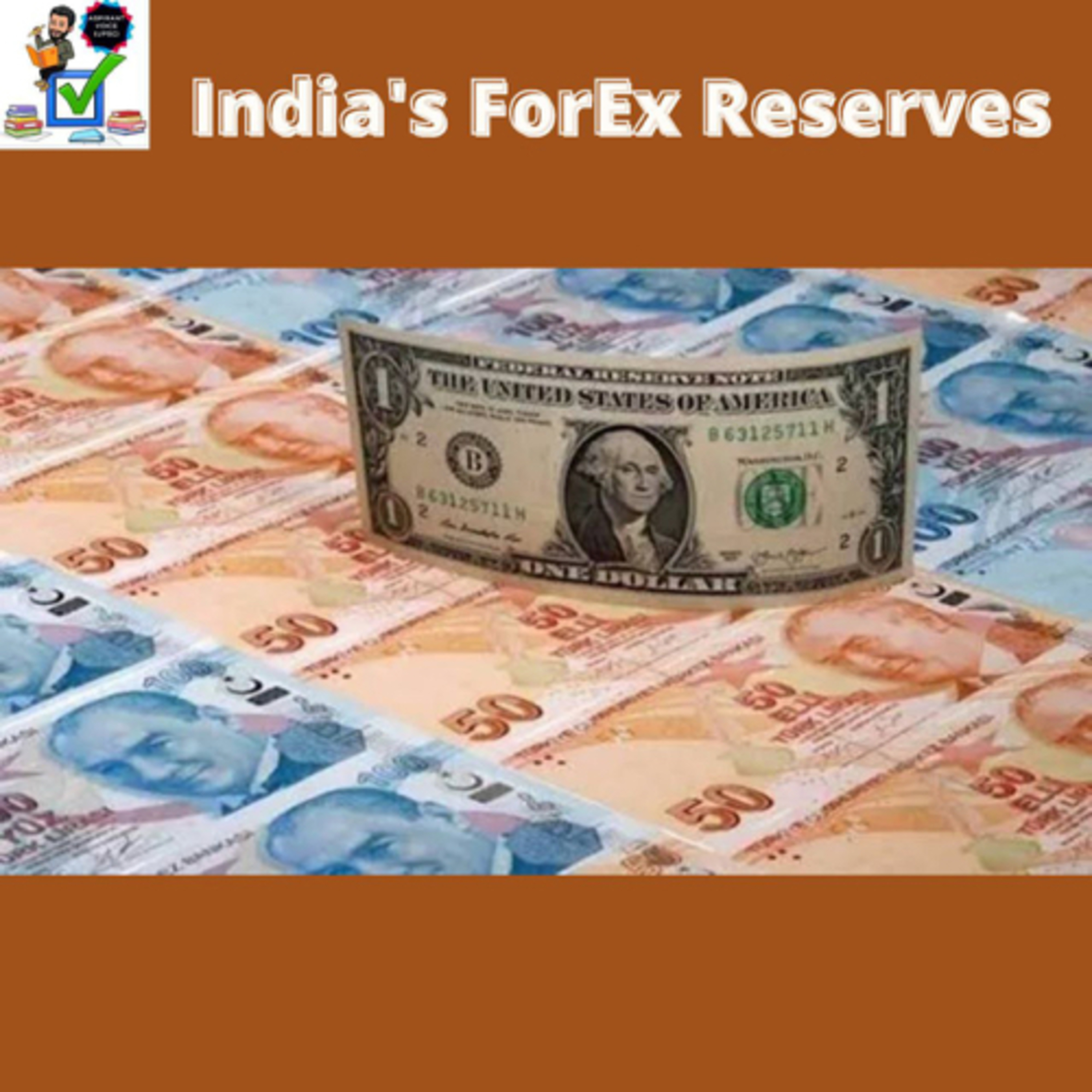 India's ForEx Reserves #upsc #prelims #mains #economy #currency #forex #Reserves  episode artwork