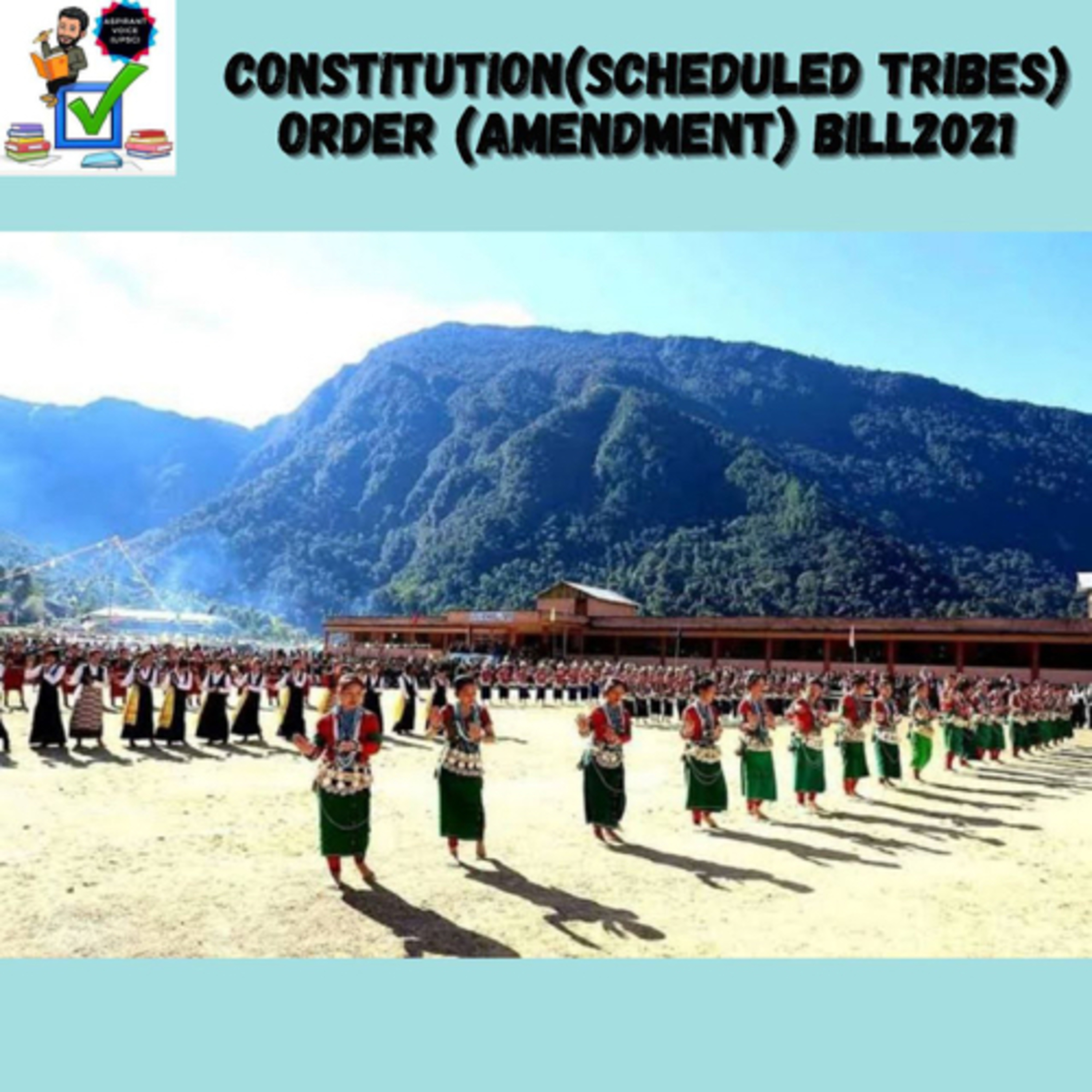 Constitutional (ST)orders amendment Bill,2021 #upsc #prelims #mains #ST #Constitution #Amendment ﻿