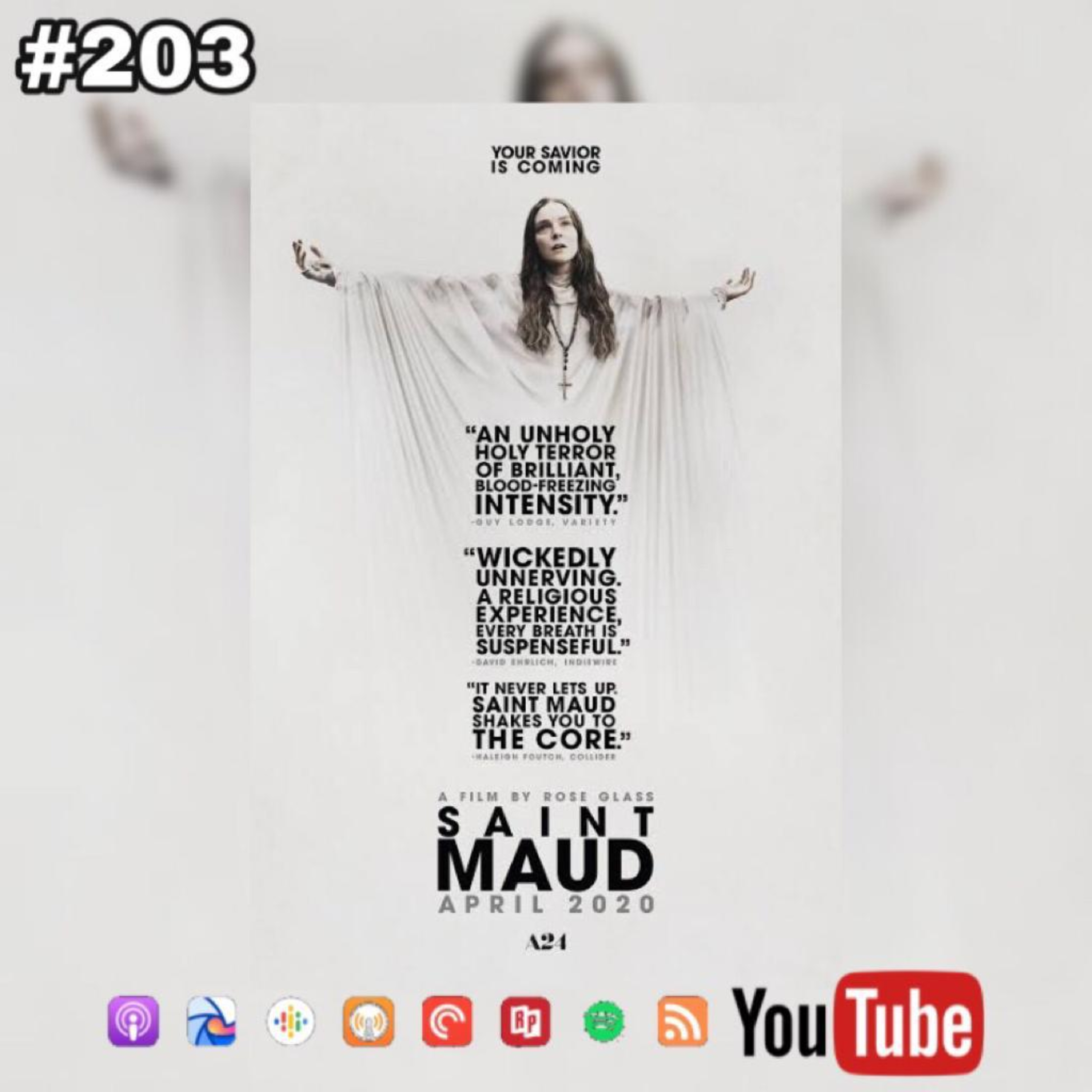 203. Review Film Saint Maud (2019) episode artwork