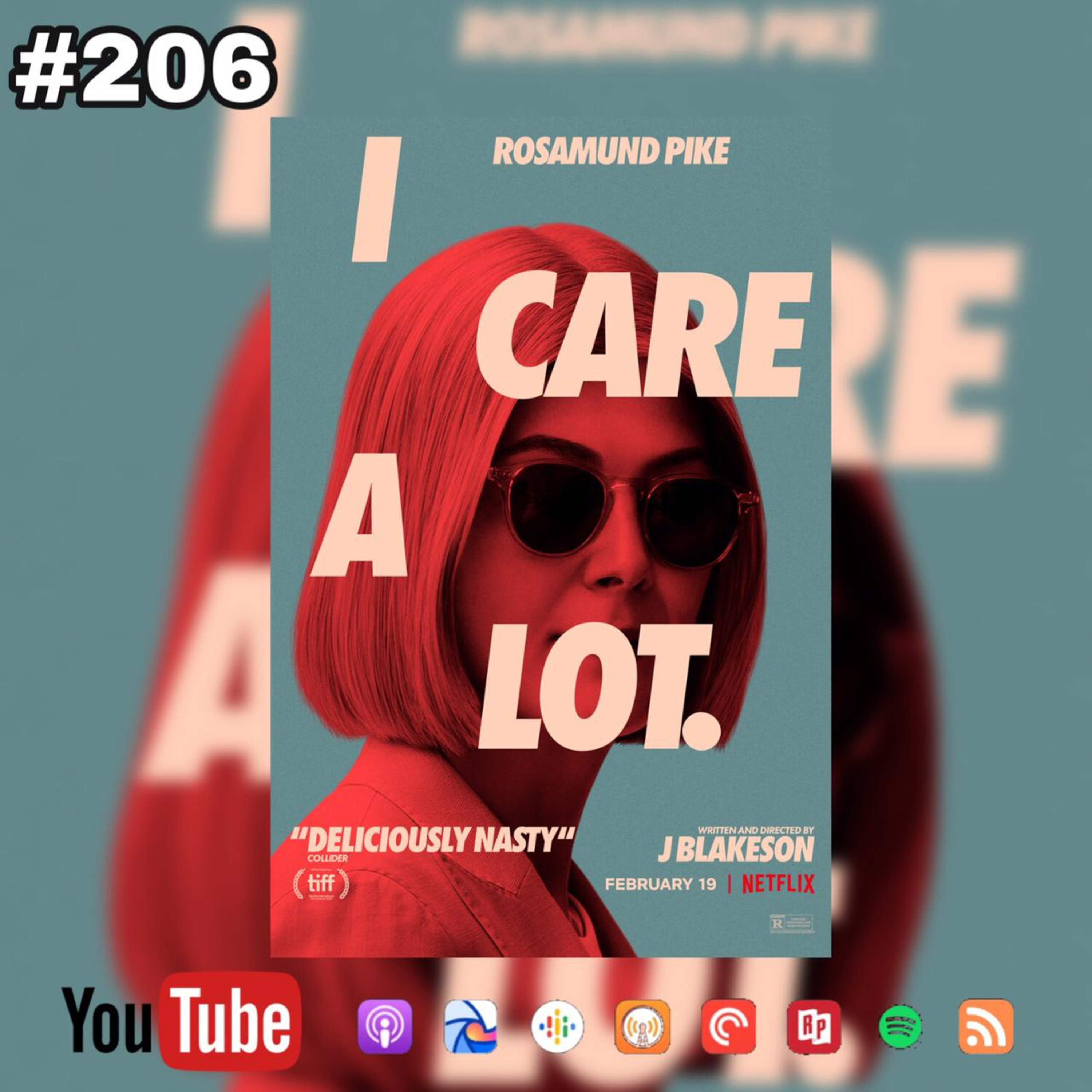 206. Review Film I Care A Lot (2021) Netflix Amazon Prime episode artwork