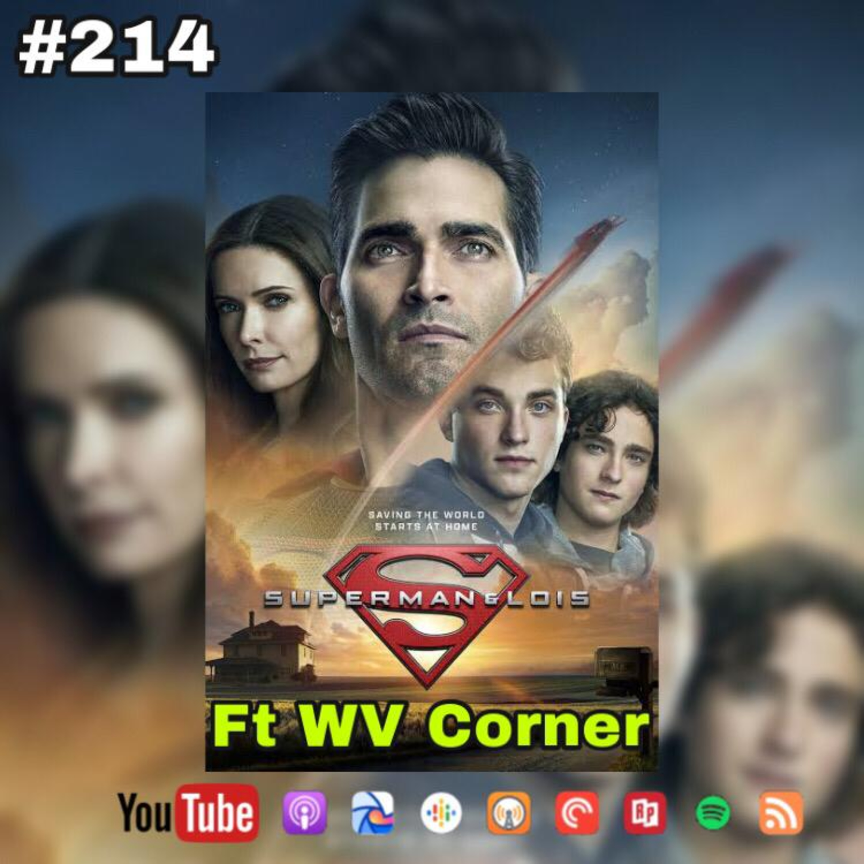214. Review Superman & Lois Episode 1 (2021) Ft WV Corner episode artwork
