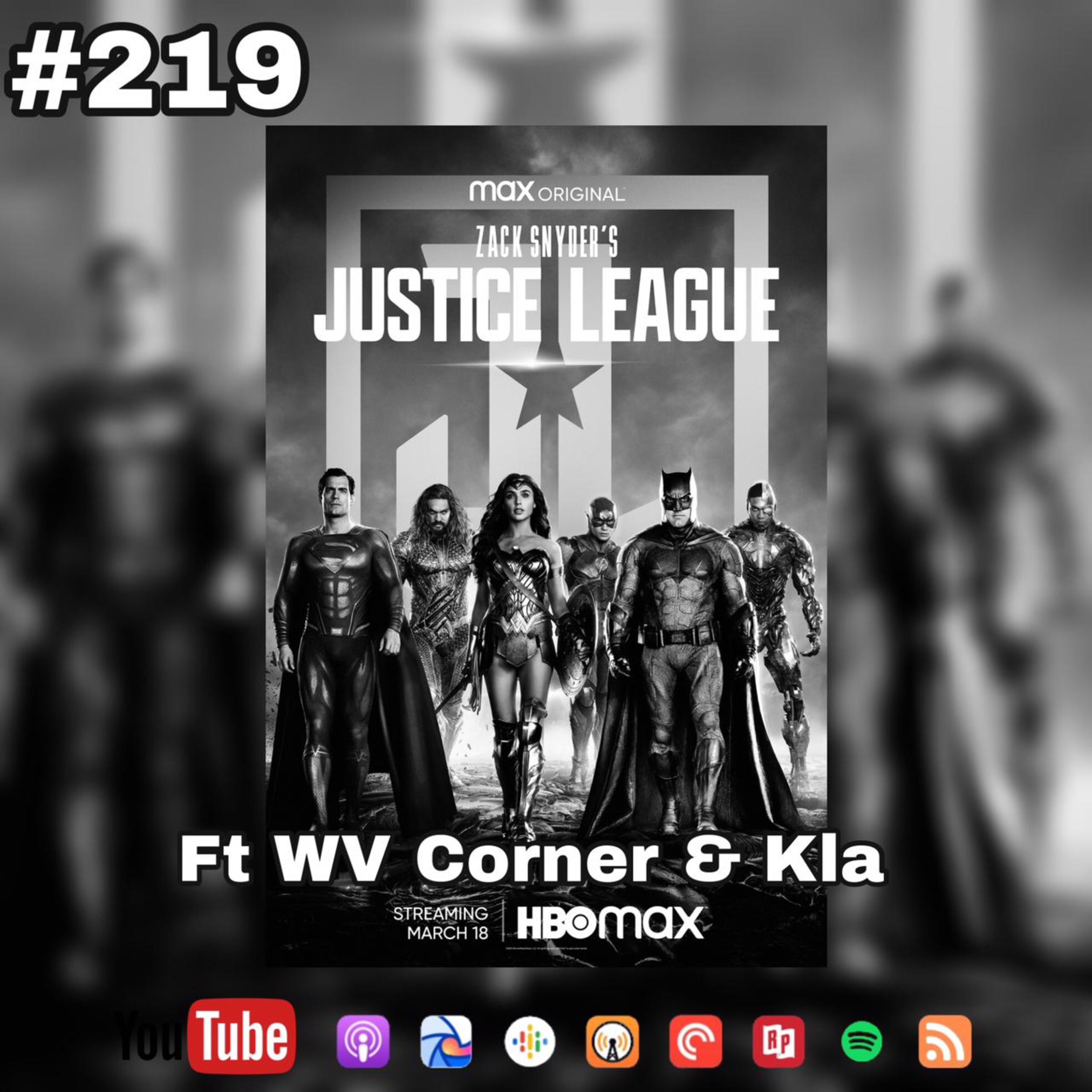 219. Review Film Zack Snyder's Justice League (2021) ft WV Corner & Kla episode artwork