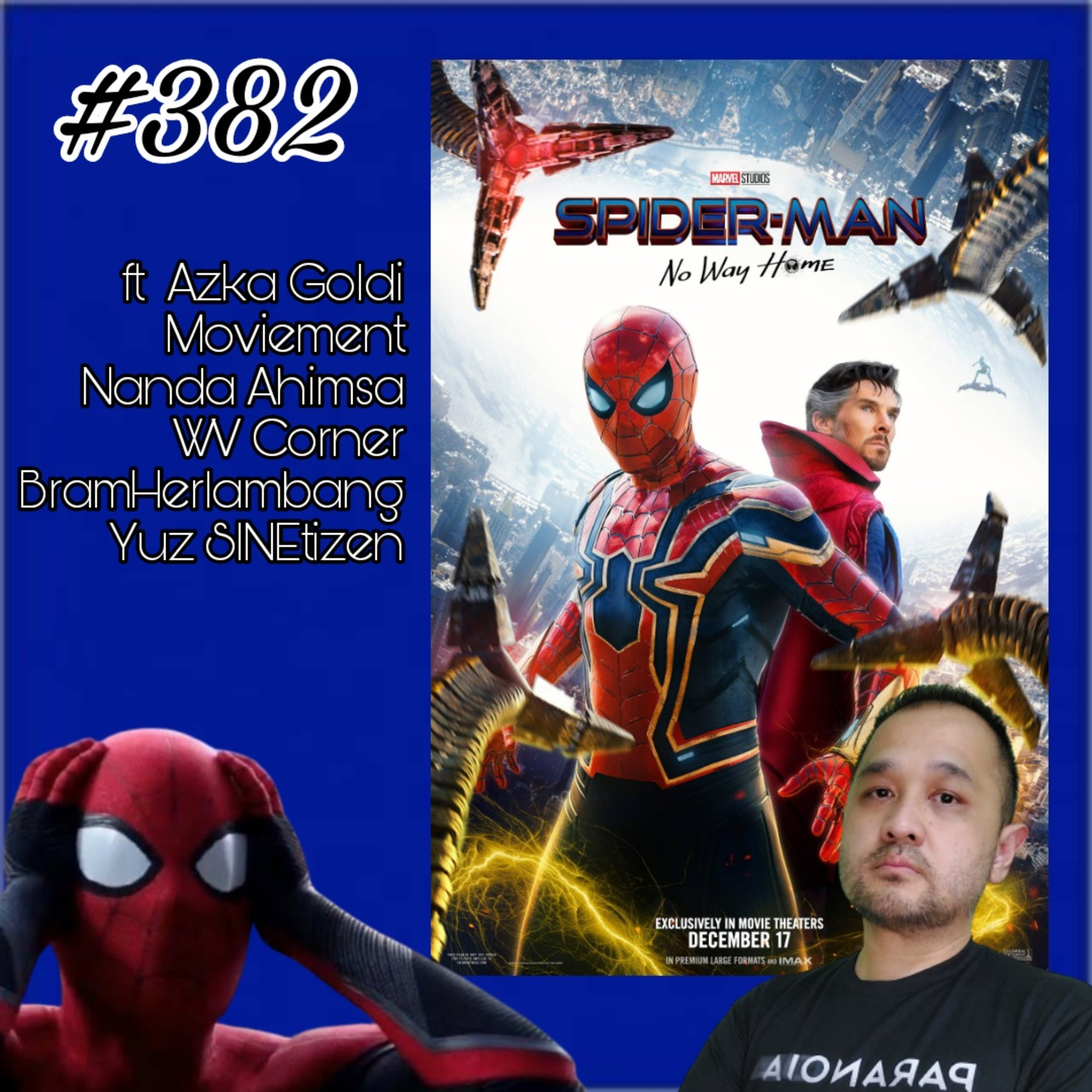 382. Penjelasan Trailer Spider Man No Way Home episode artwork