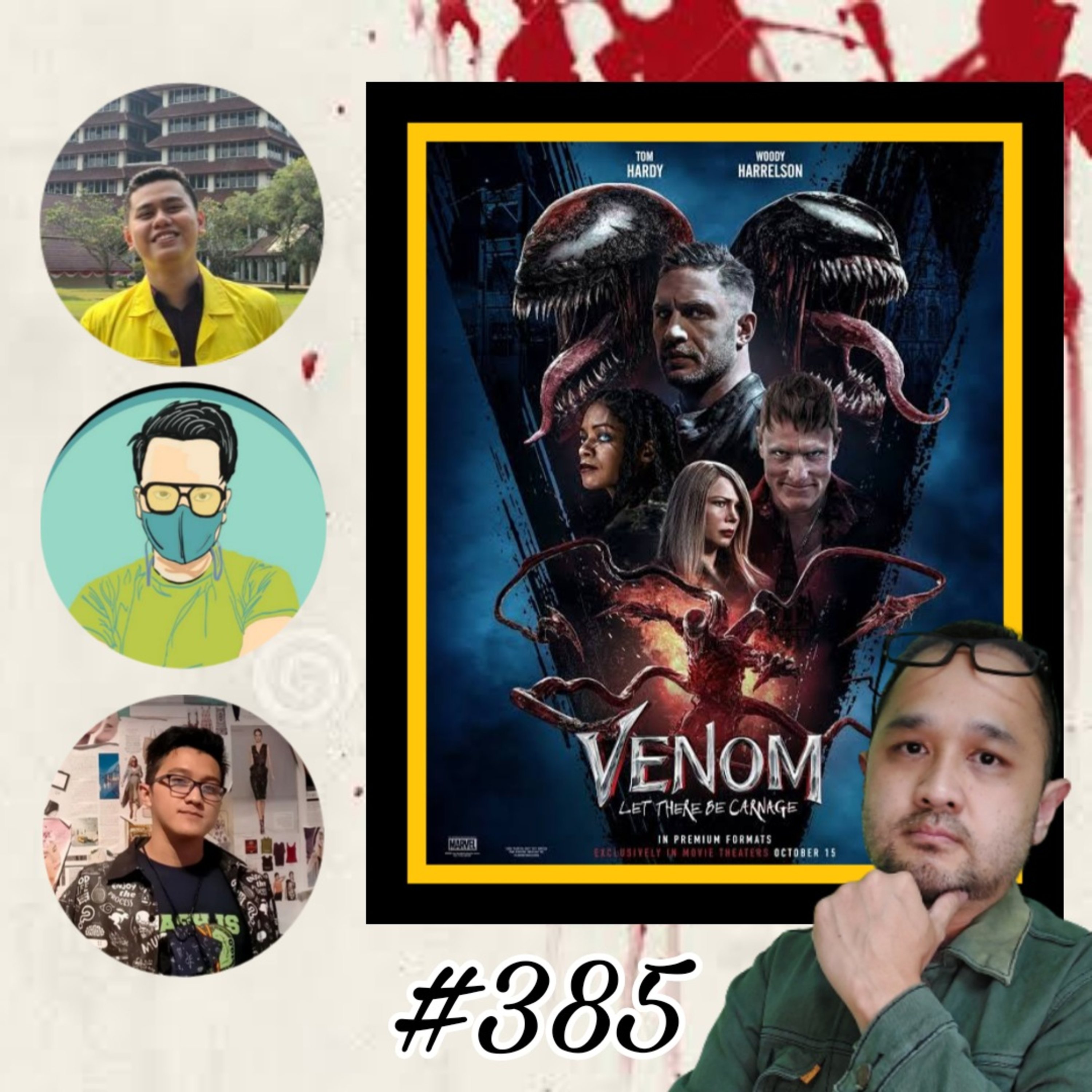 385. Review Venom Let There Be Carnage Ft Azka Goldi, Yuz SINEtizen, dan Nanda Ahimsa episode artwork