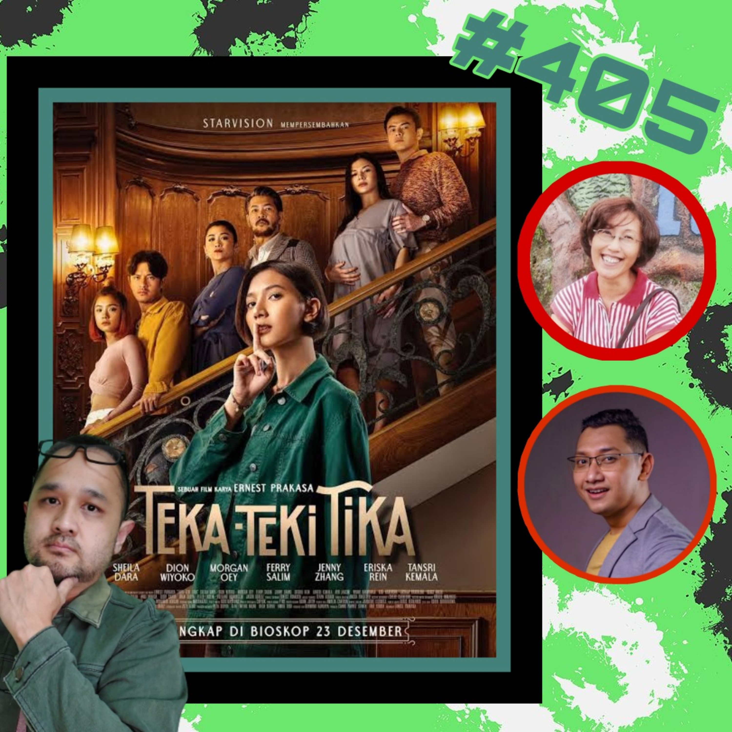 405. Review Film Teka Teki Tika Ft Bram Herlambang & Nuty Laraswaty episode artwork