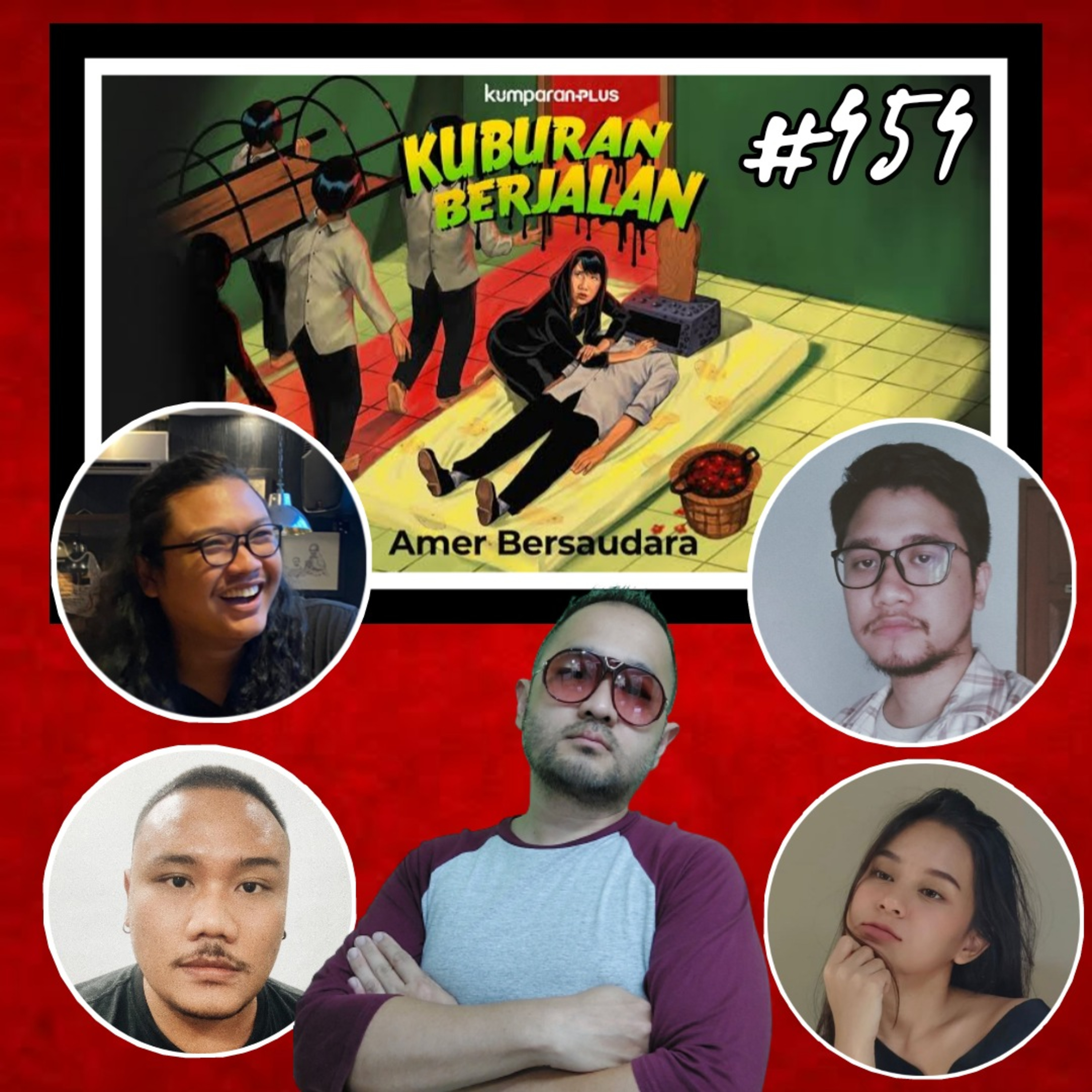 454. Bincang Santai Kuburan Berjalan ft Amer Bersaudara, Kurnia Cahya Putra, Astrid Rahadiani episode artwork