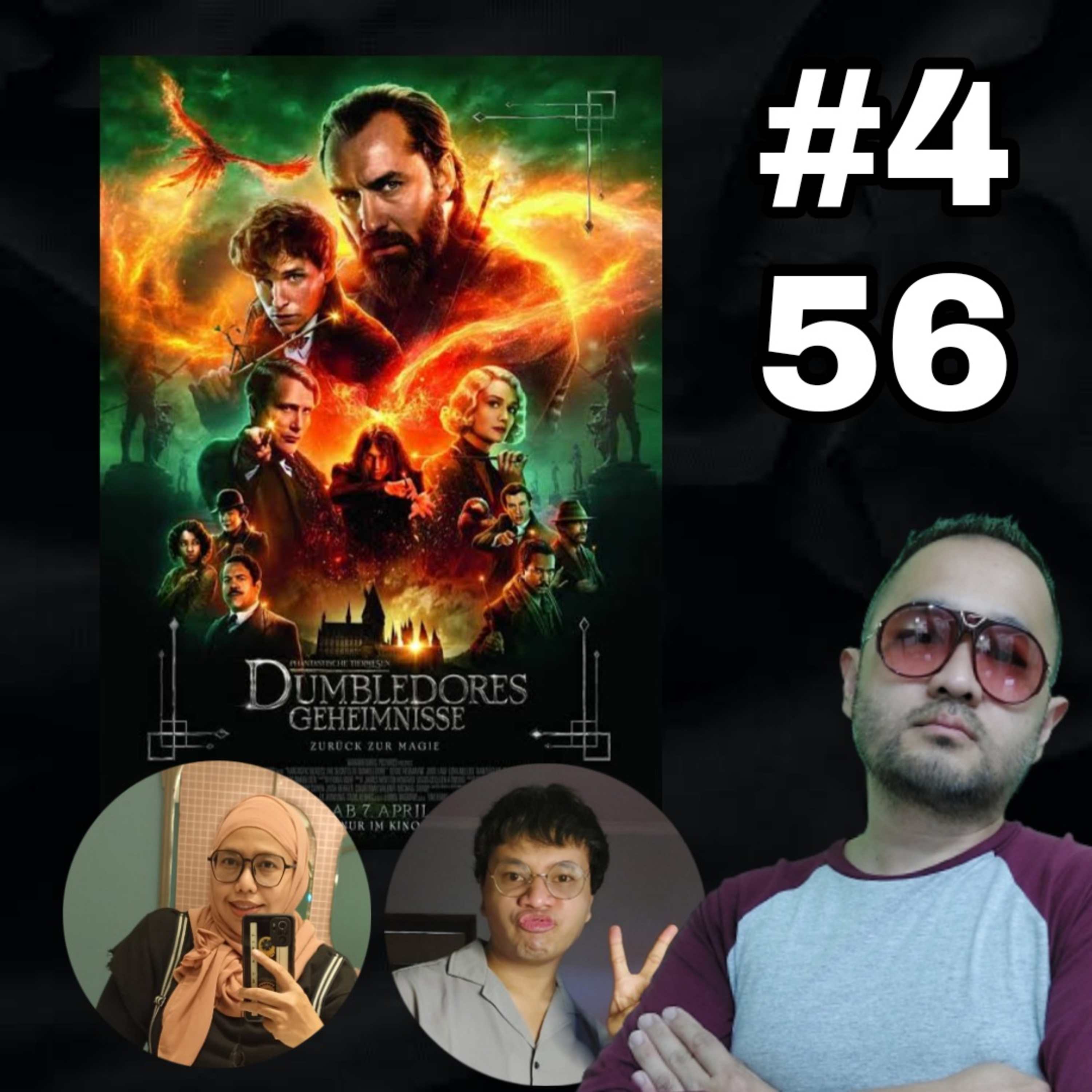 456. Fantastic Beast The Secrets Of Dumbledore Review Ft Azka Goldi & Amii Utari episode artwork