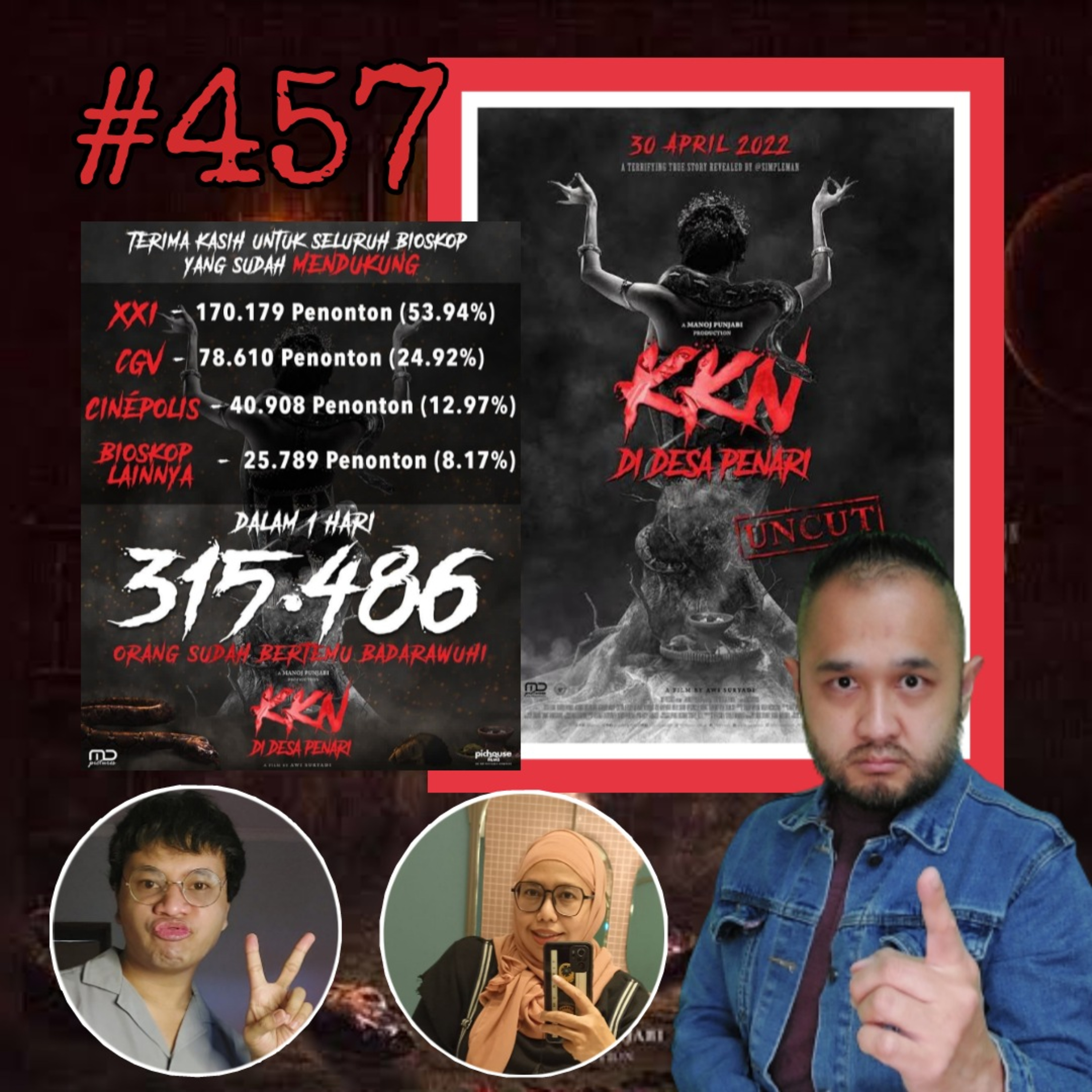 457. Review KKN Di Desa Penari Uncut Sepanas Itukah ft Ami Utari & Azka Goldi episode artwork