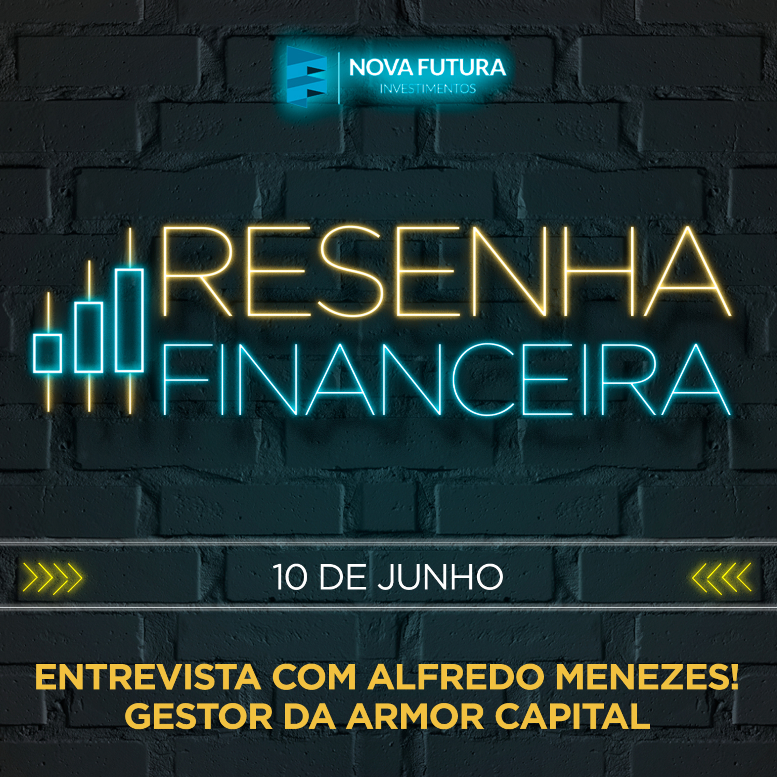 [S01E18] Resenha Financeira - Entrevista com Alfredo Menezes! Gestor da Armor Capital