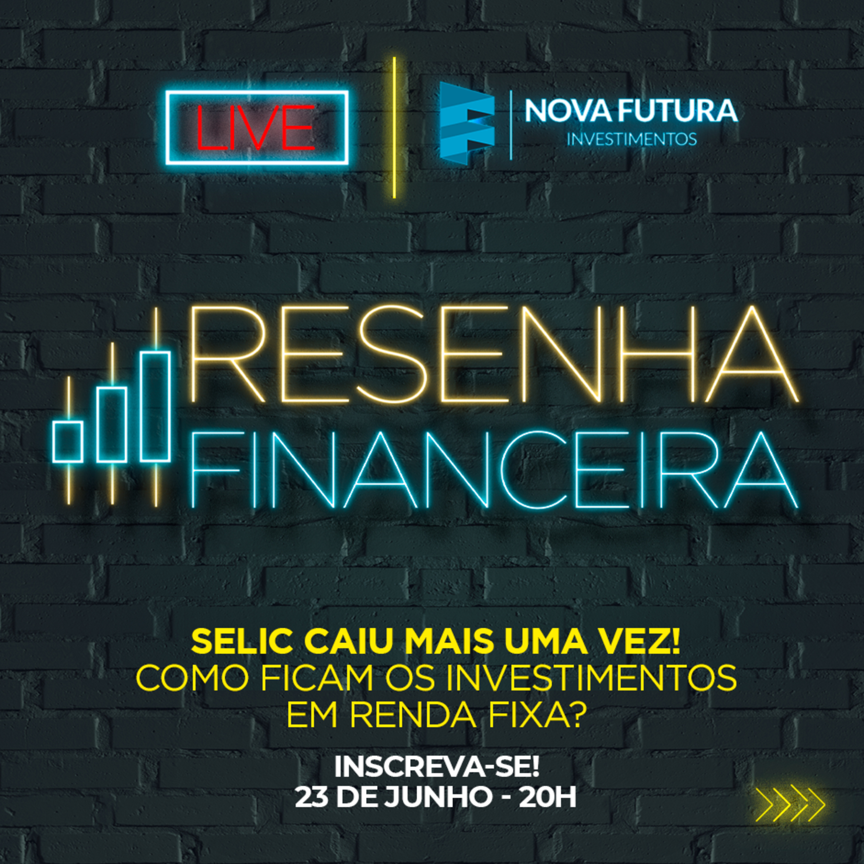 [S01E20] Resenha Financeira - Selic caiu mais uma vez! Como ficam os investimentos em Renda Fixa?