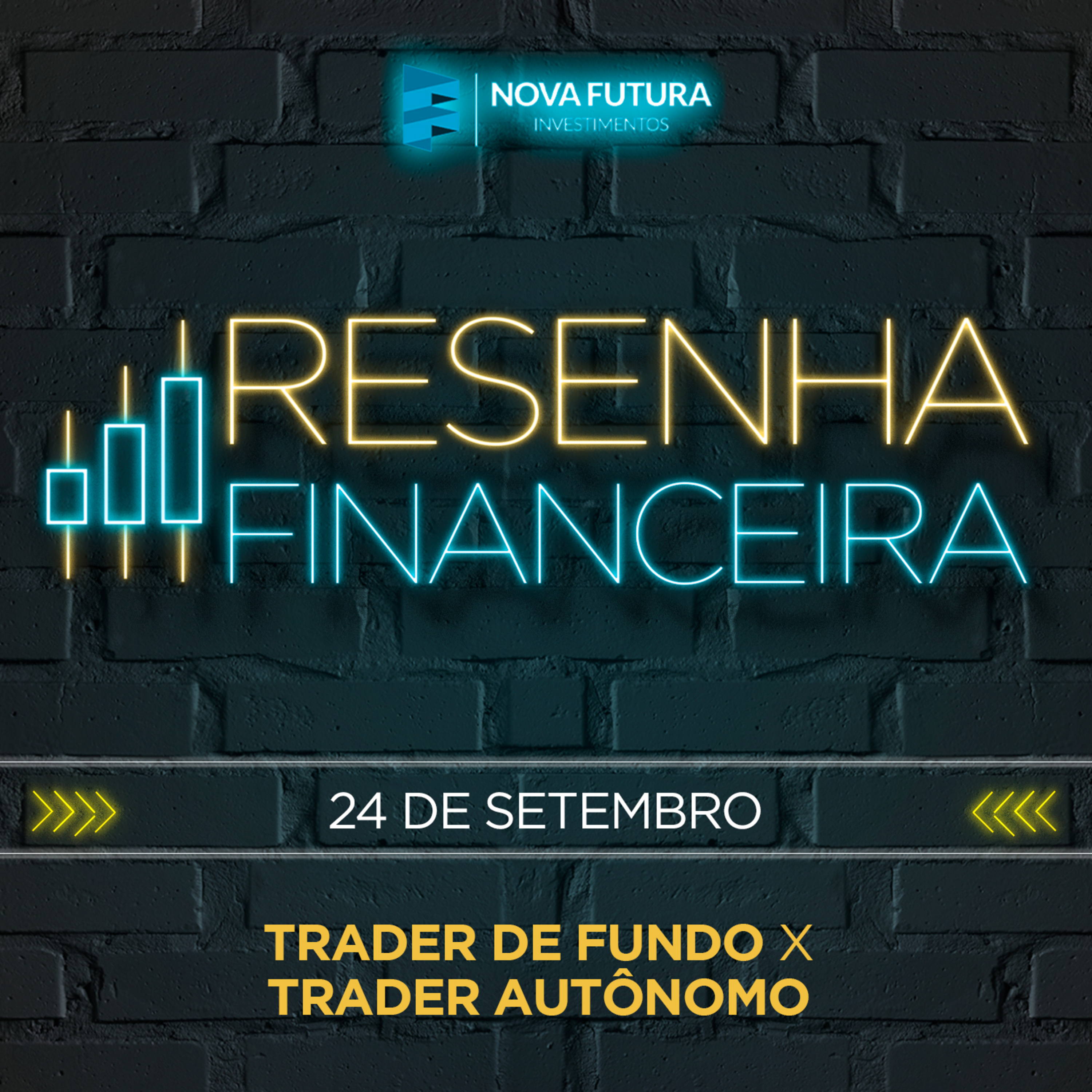 [S01E37] Resenha Financeira - Trader de Fundo x Trader Autônomo
