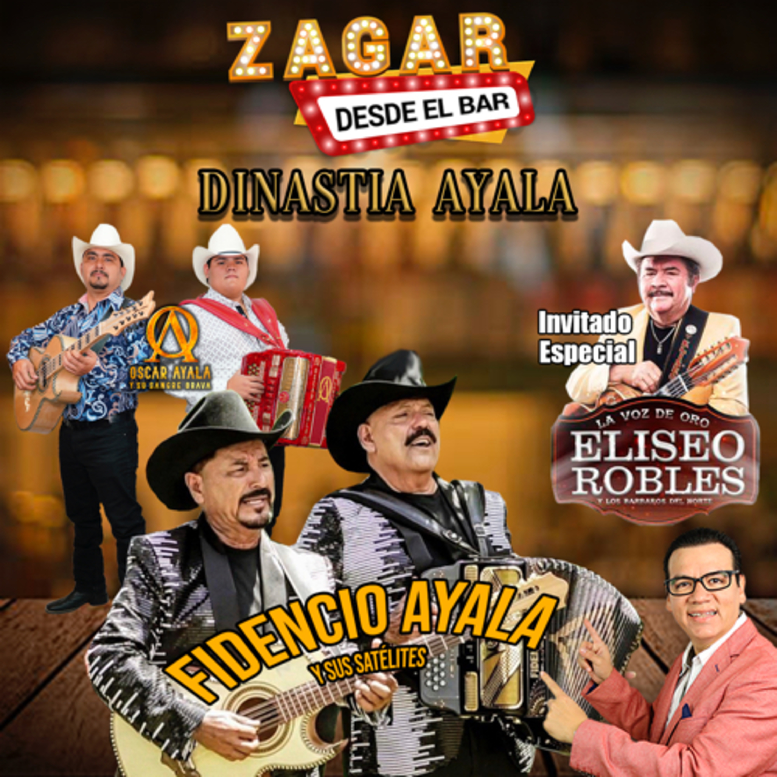 Zagar Desde El Bar con La Dinastía Ayala y Eliseo Robles.  episode artwork
