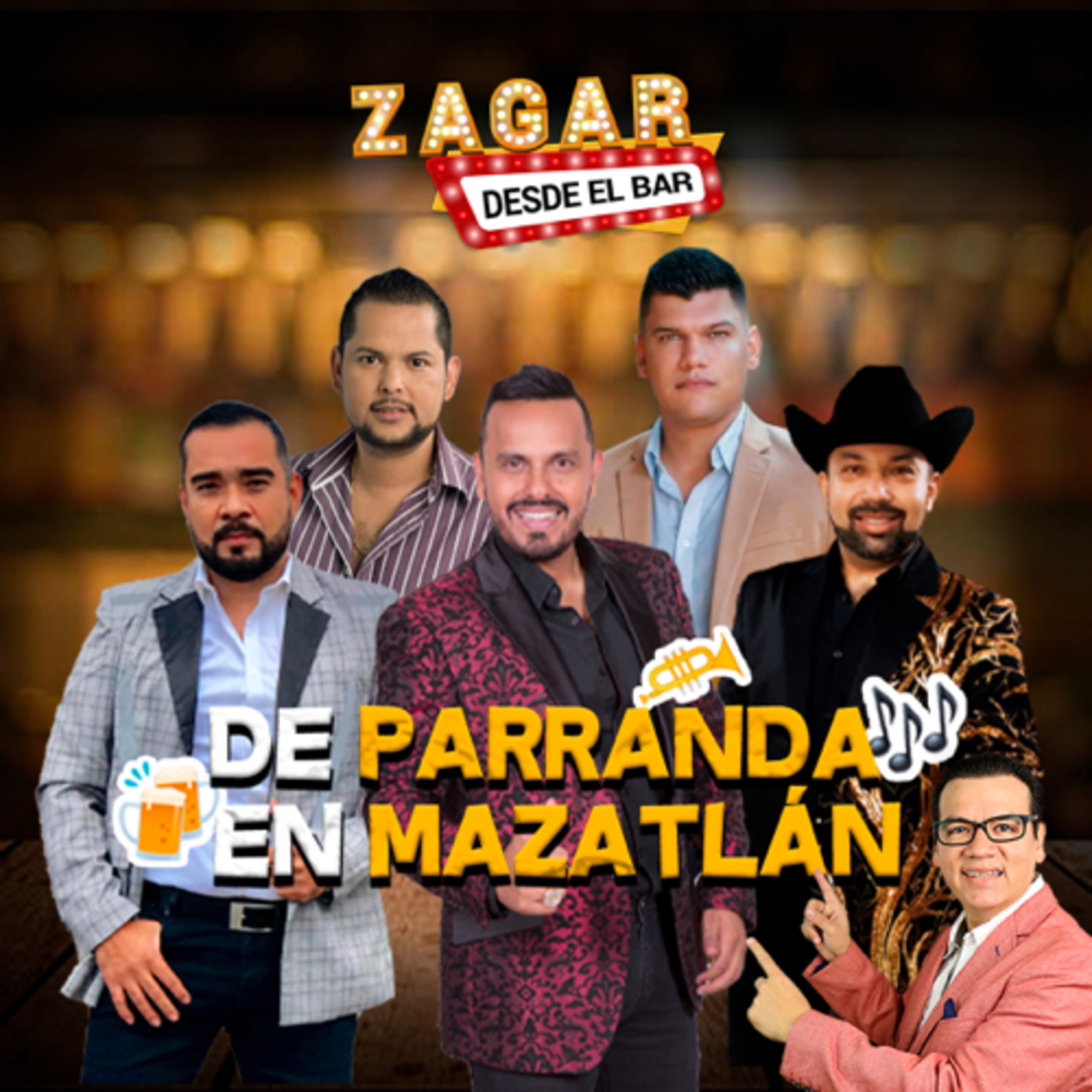 Zagar desde el bar con Amigos de Parranda desde Mazatlan episode artwork