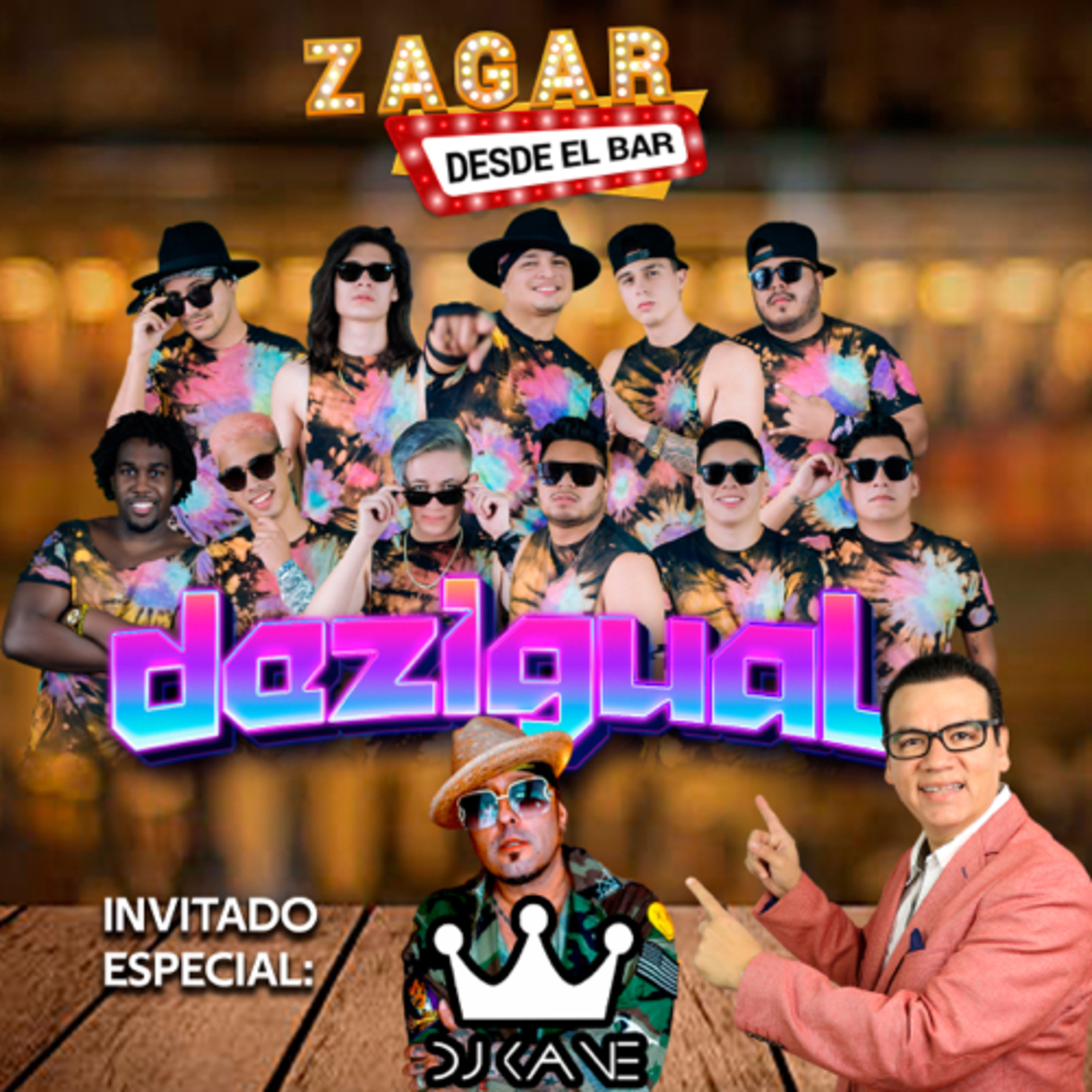 Zagar Desde el bar con Dezigual y Dj Kane
