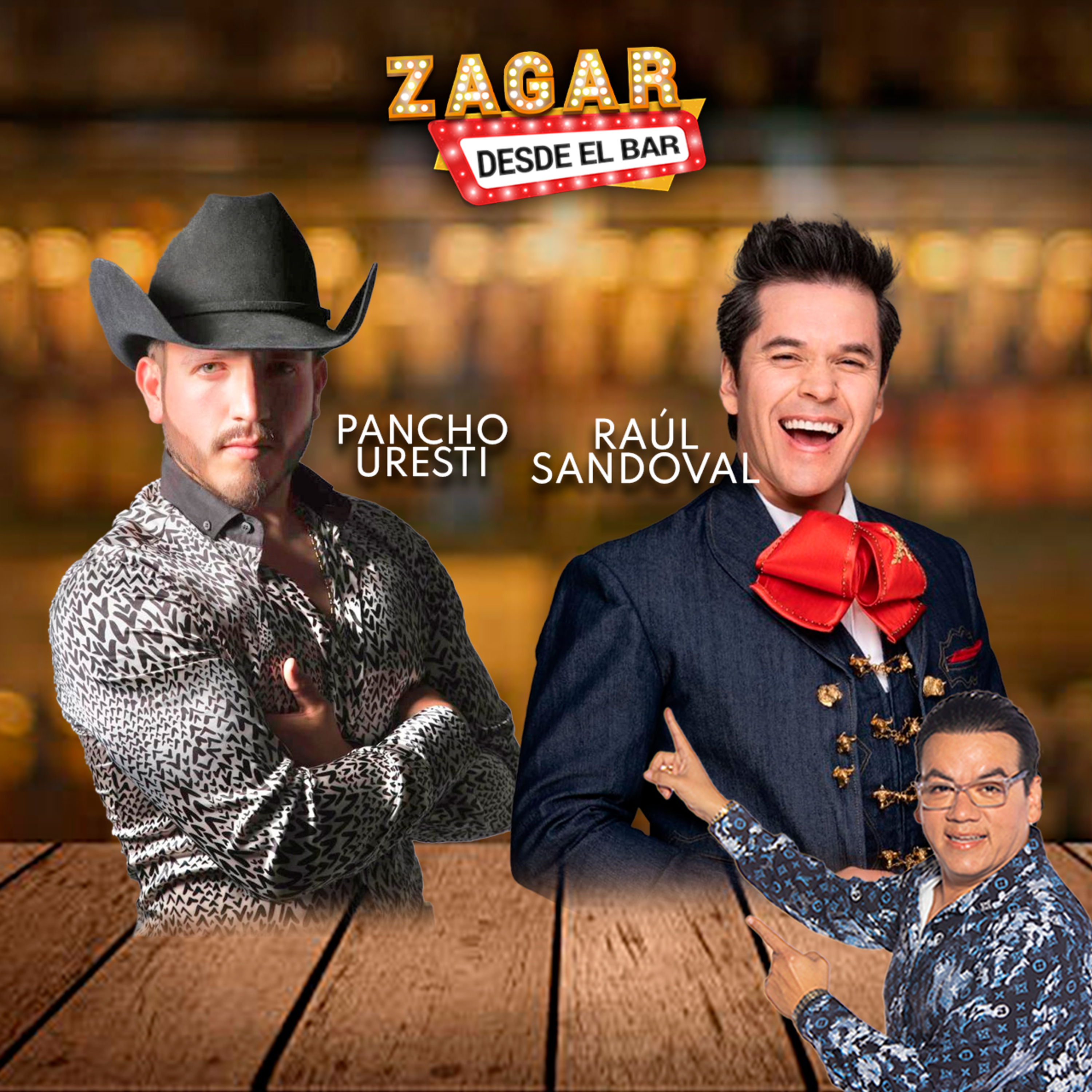Zagar Desde el Bar con Raúl Sandoval y Pancho Uresti