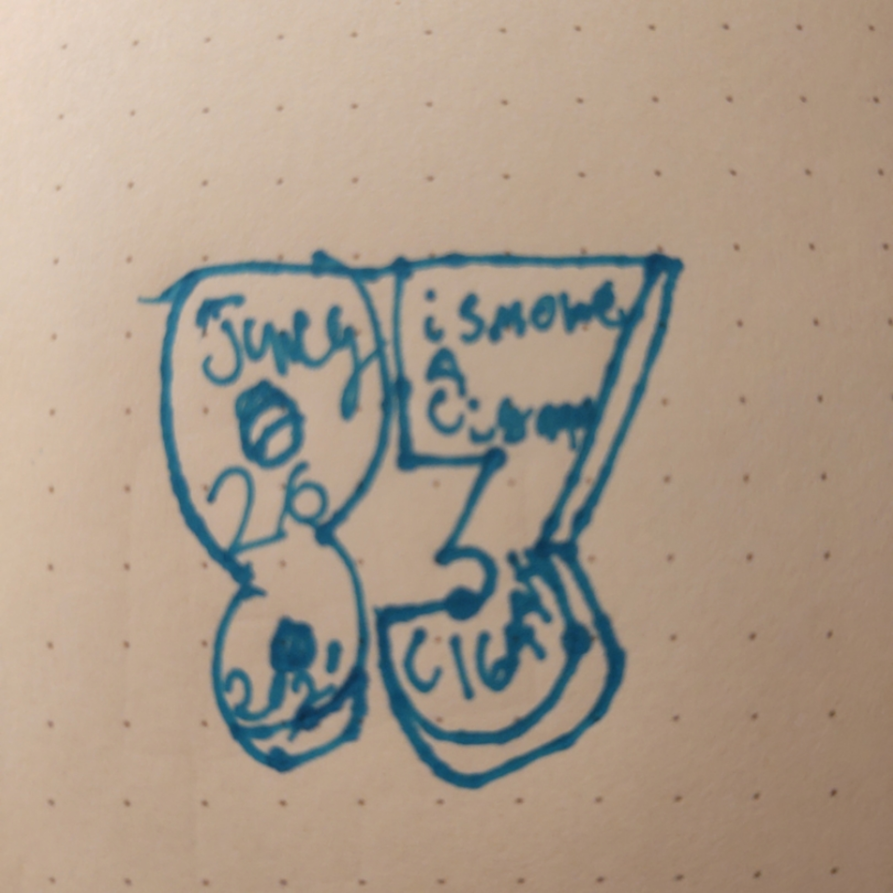 I SMOKE A CIGAAH