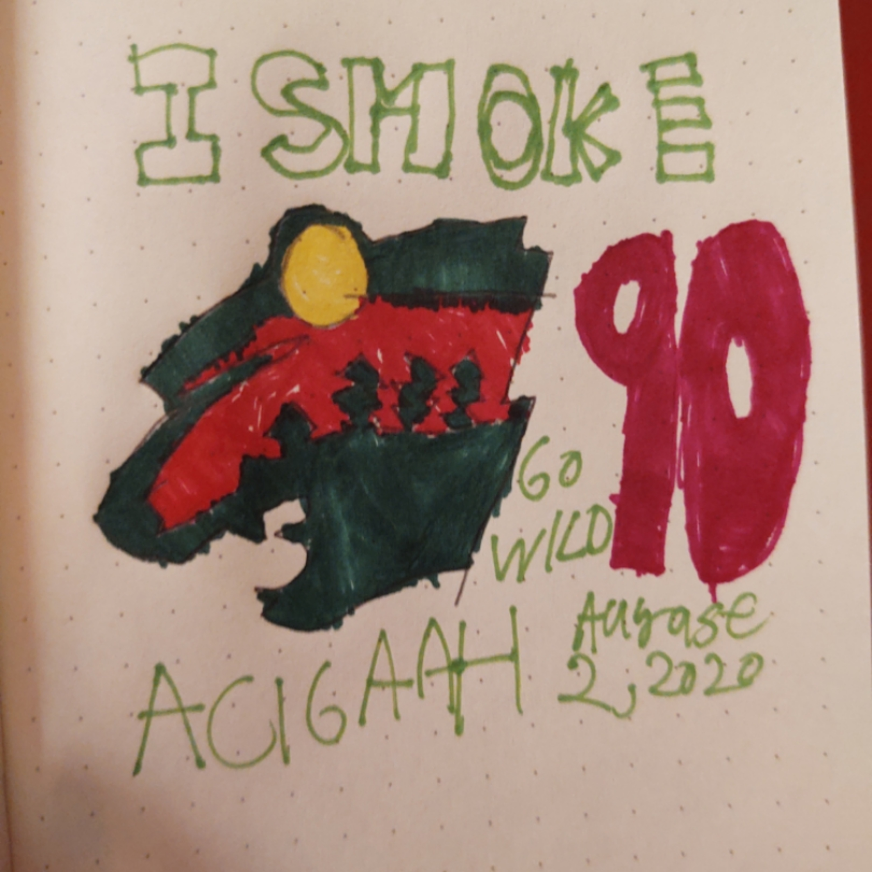I SMOKE A CIGAAH