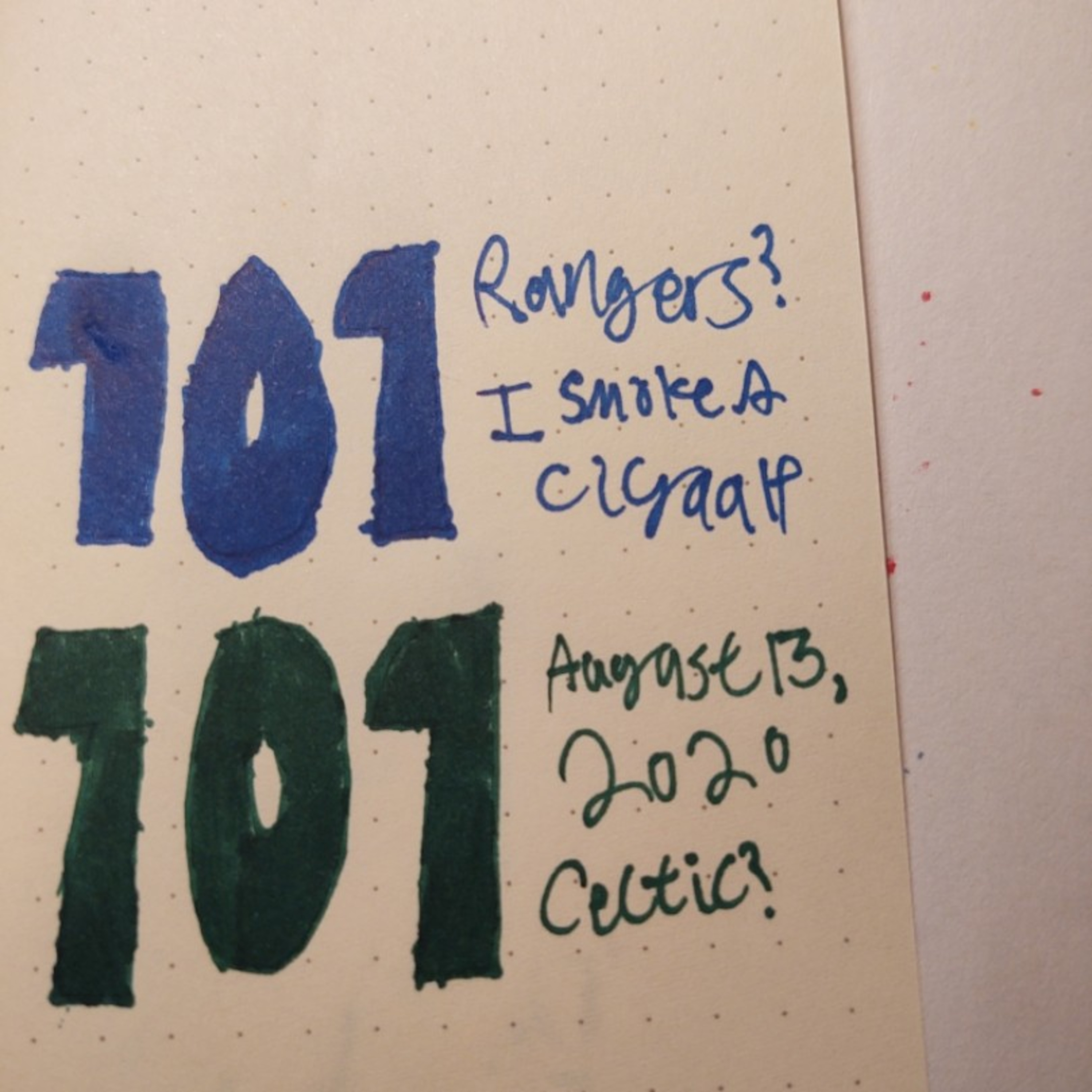 I SMOKE A CIGAAH