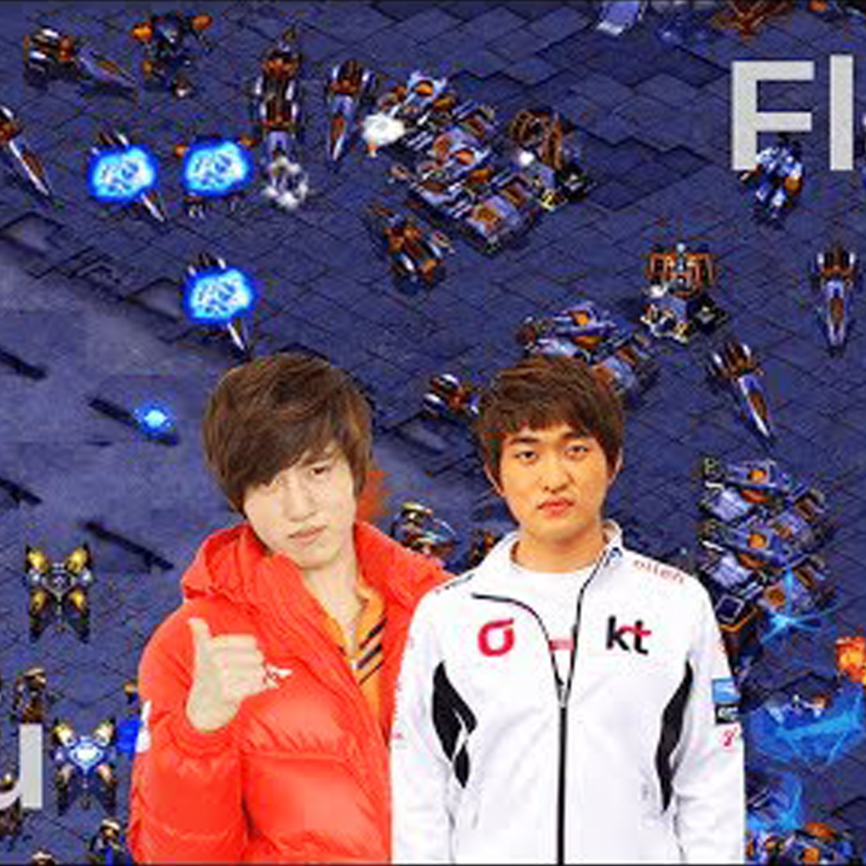 FlaSh vs Bisu demostrando su talento excepcional en Starcraft Remastered