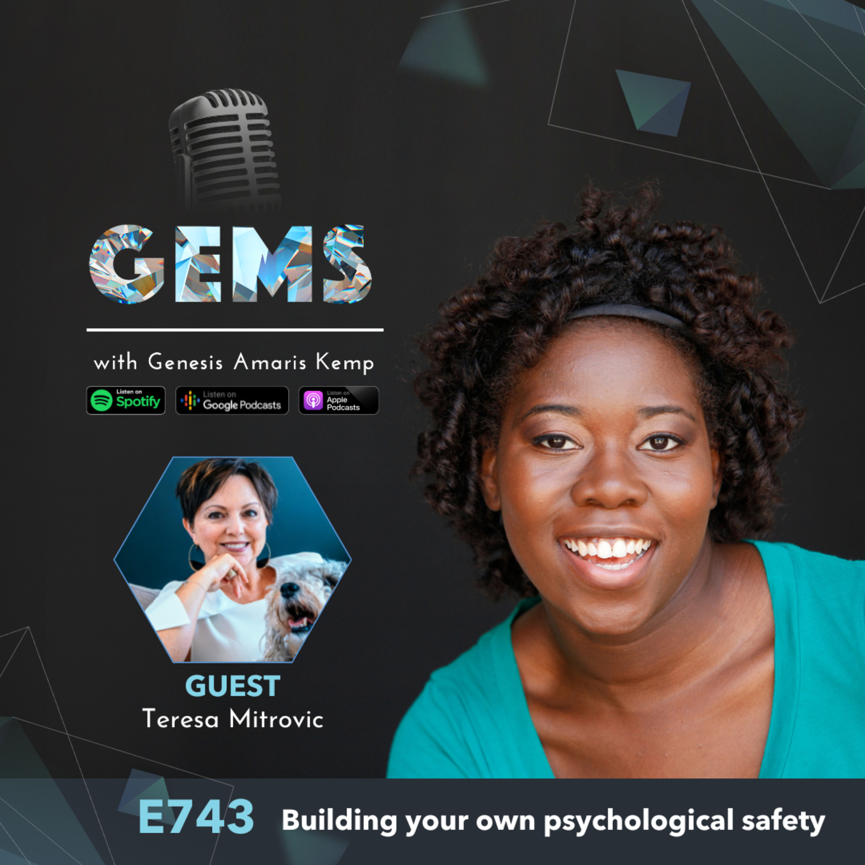 Ep. 743 - Building your own psychological safety: real advice from real female leaders with Teresa Mitrovic episode artwork