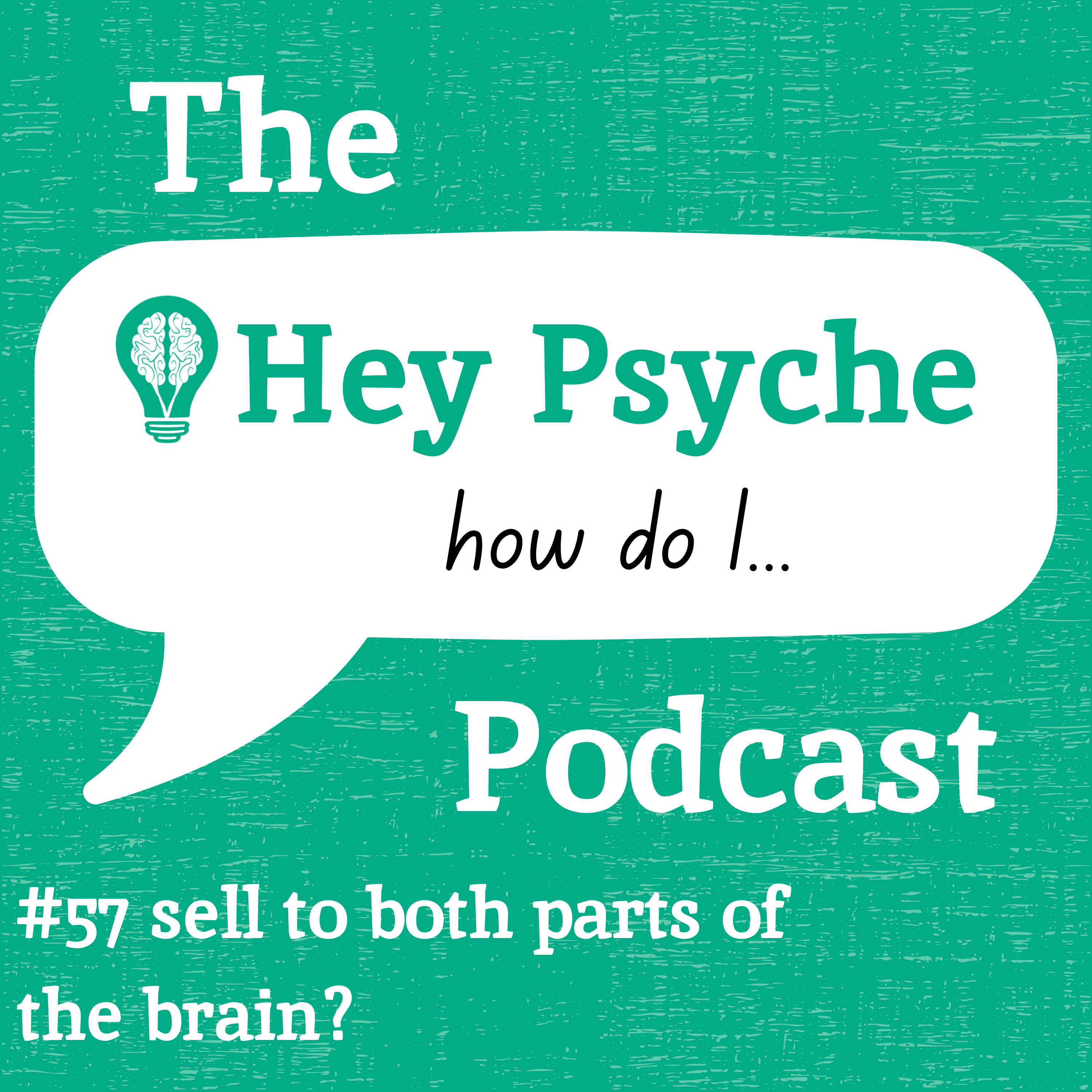 #57 Sell to Both Parts of the Brain?