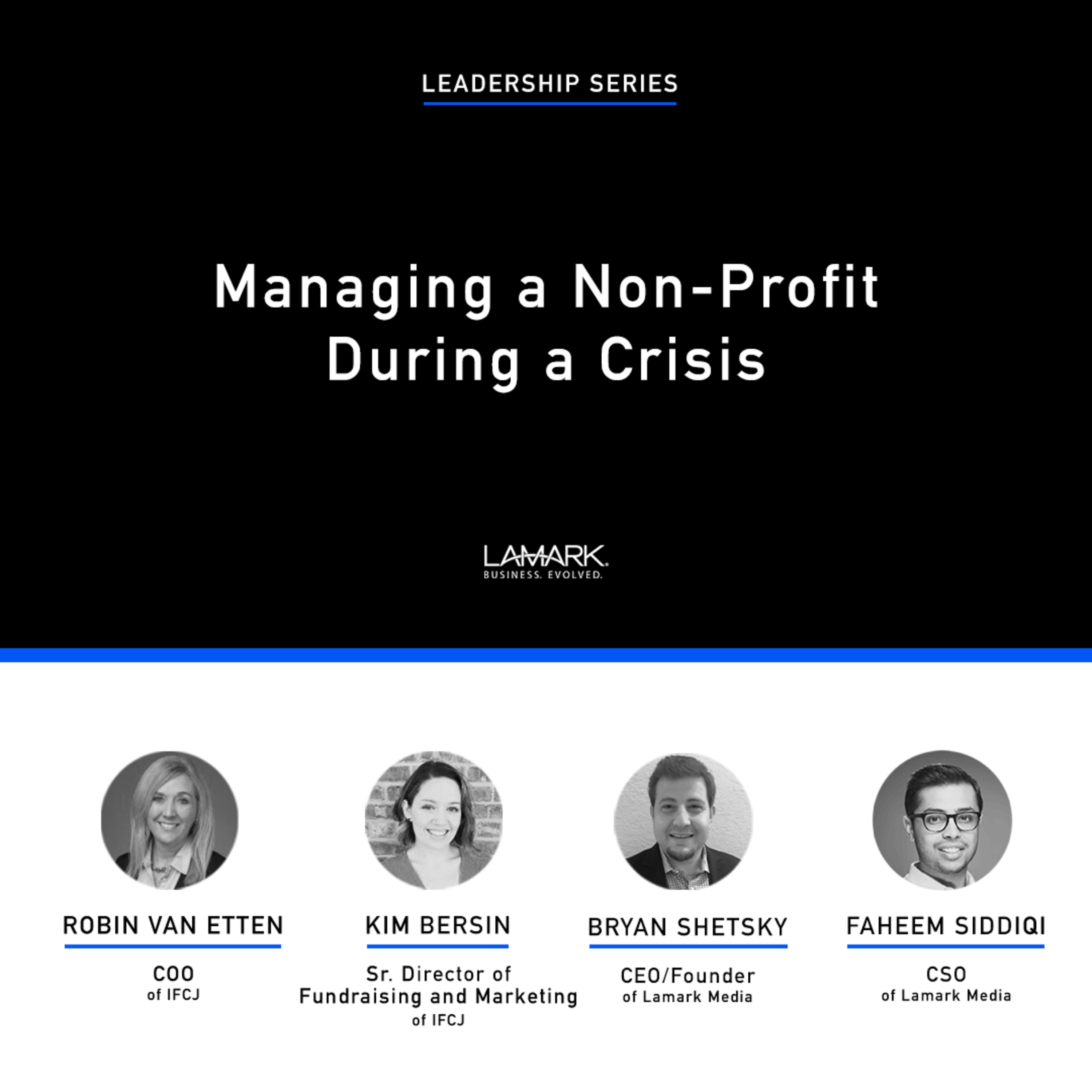 EP 5: Managing a Non-Profit During a Crisis