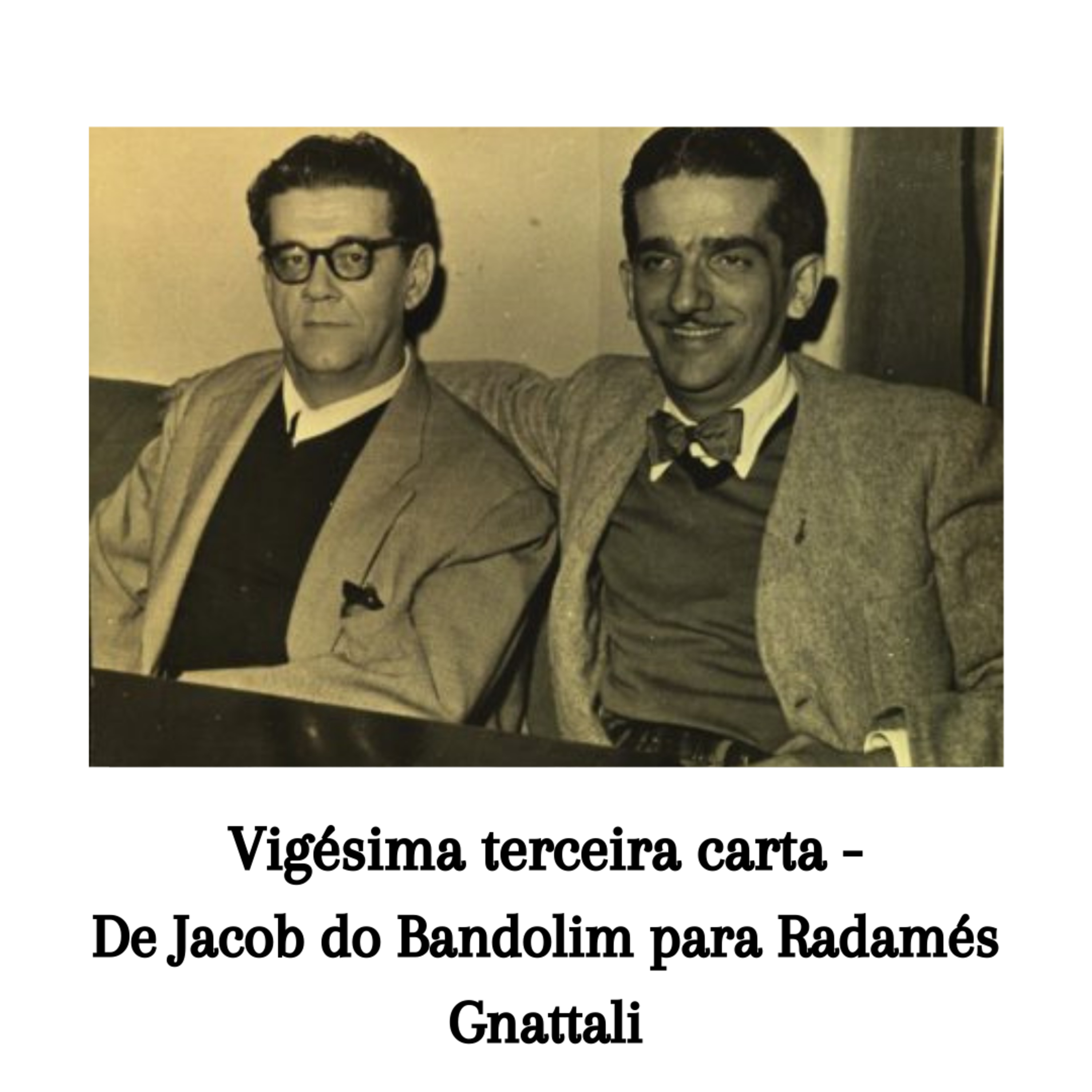 Quando chegou carta, abri
