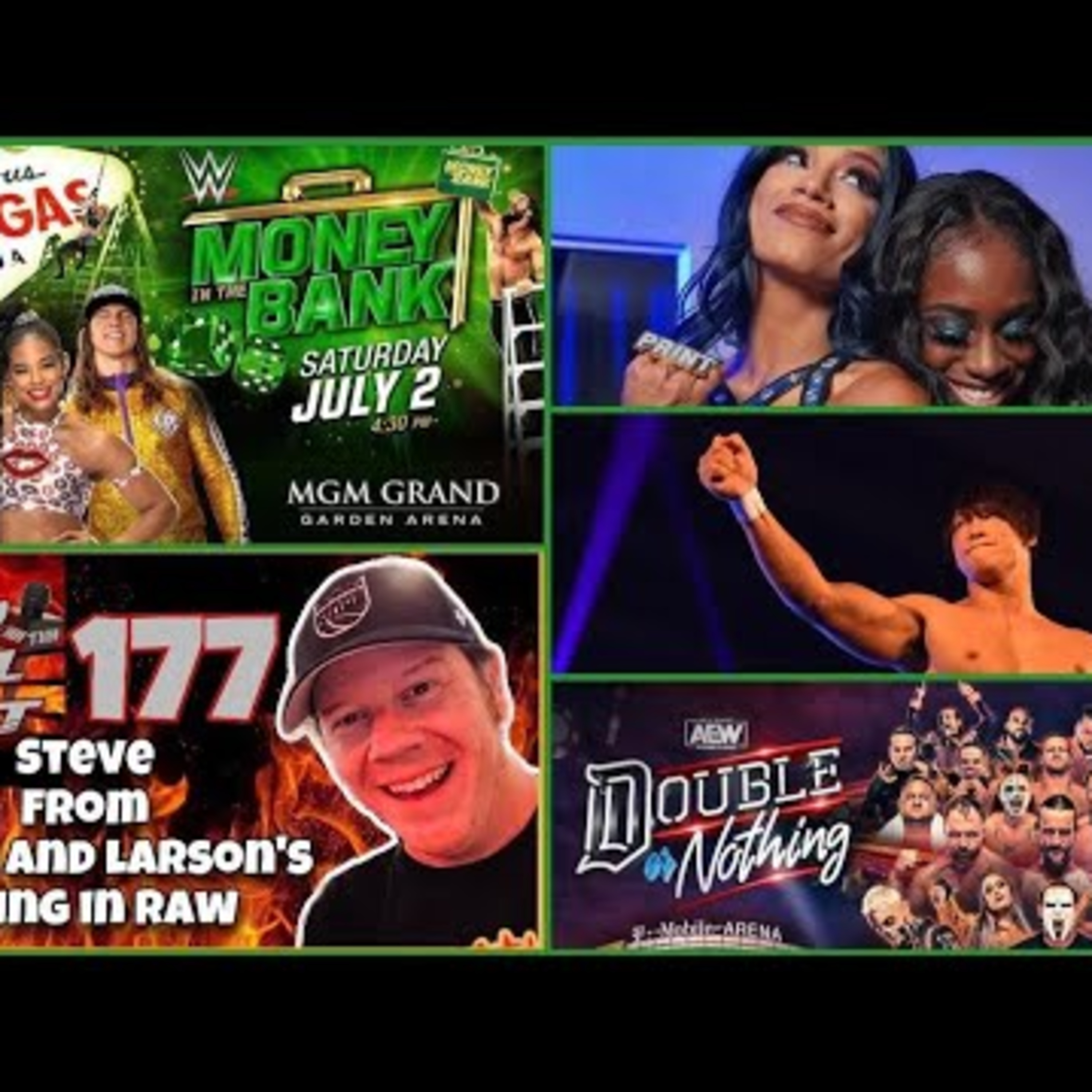AEW Double Or Nothing, WWE MITB Arena Change, Latest On Sasha Banks & Naomi | Tru Heel Heat 177 #THH