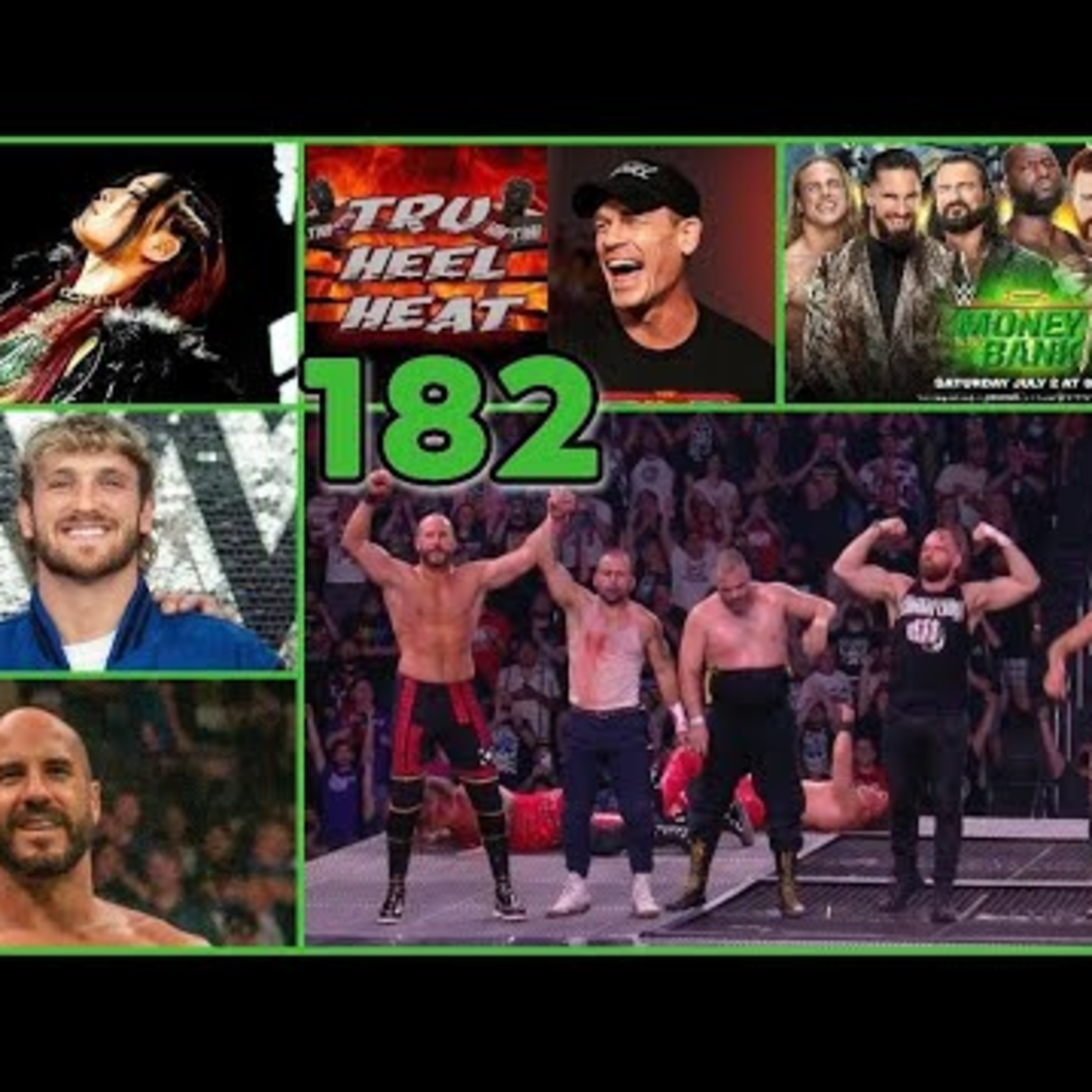 Logan Paul Signs With WWE, Io Shirai Leaving WWE, Claudio Castagnoli AEW Debut | Tru Heel Heat 182 #THH