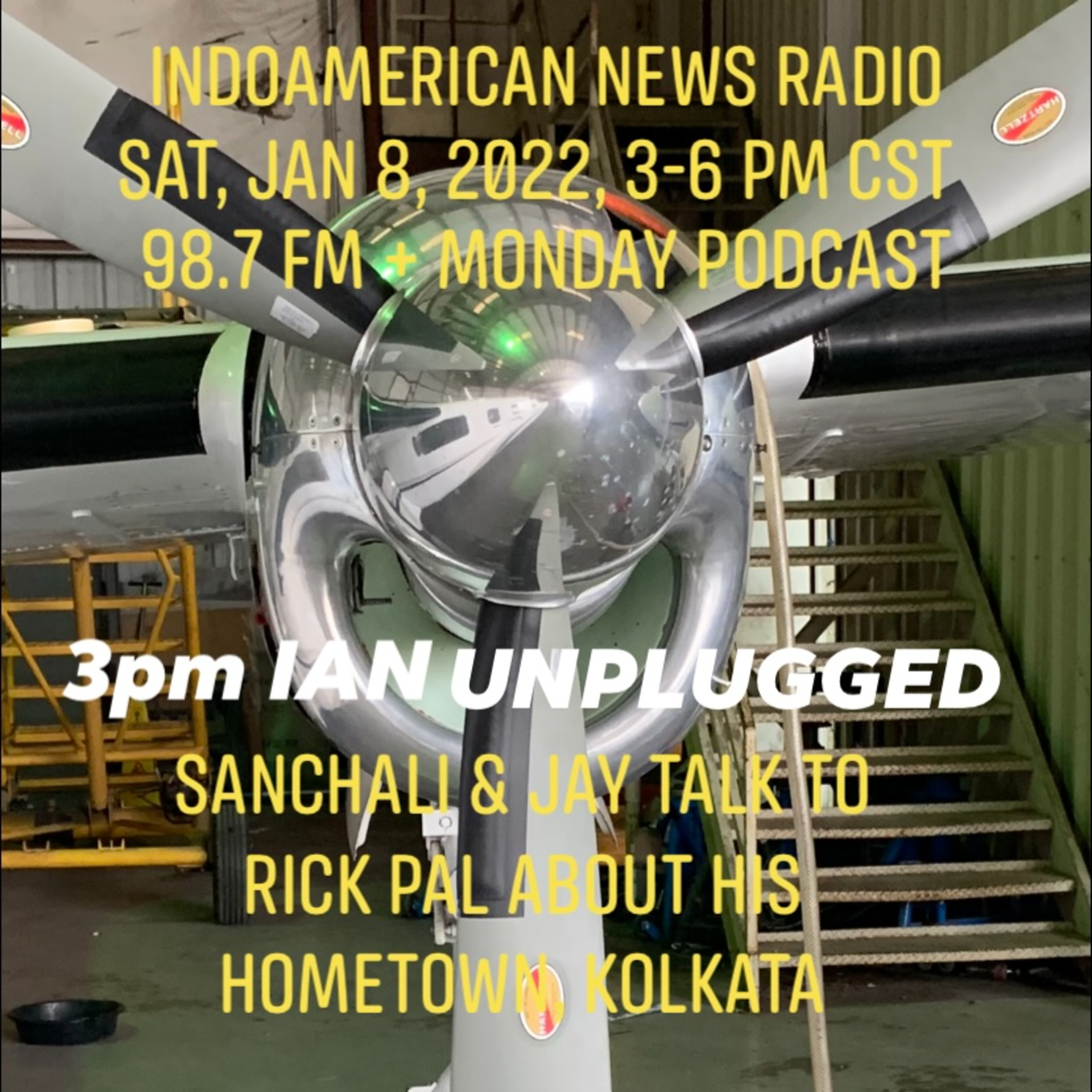 IAN Unplugged 2202 010822 Sanchali & Jay talk with Rick Pal about his hometown, Kolkata, its history, entertainment, city life, foods and culture. episode artwork