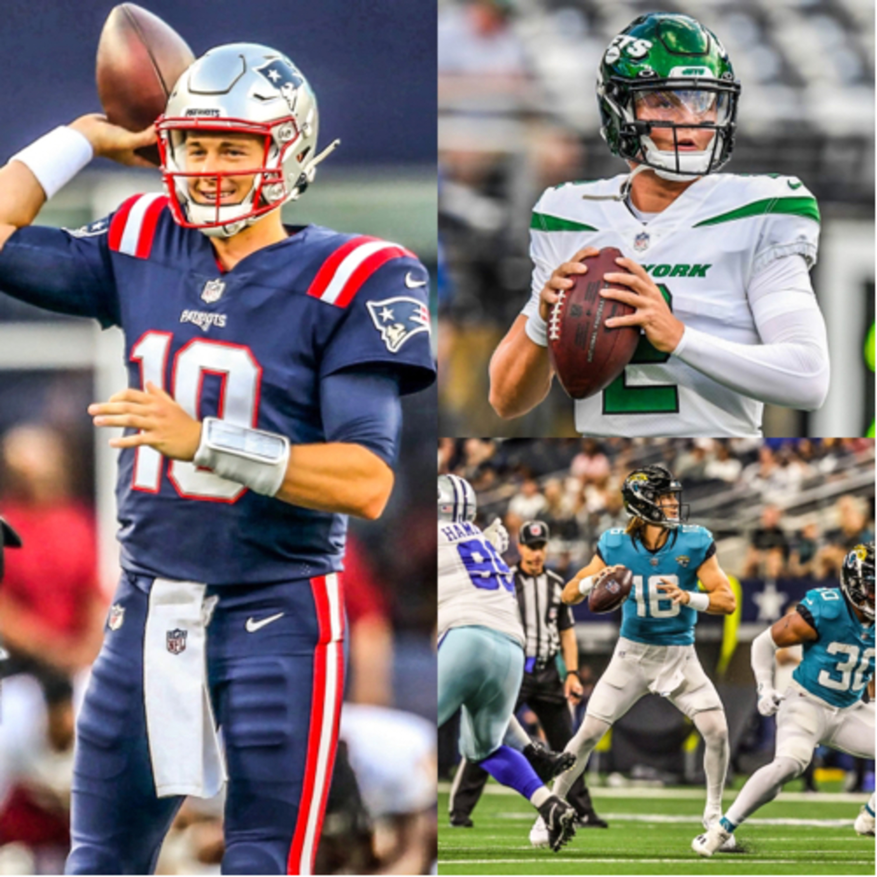 Mac Jones, Trevor Lawrence & Zach Wilson NFL DEBUT REACTION (EP 109) episode artwork