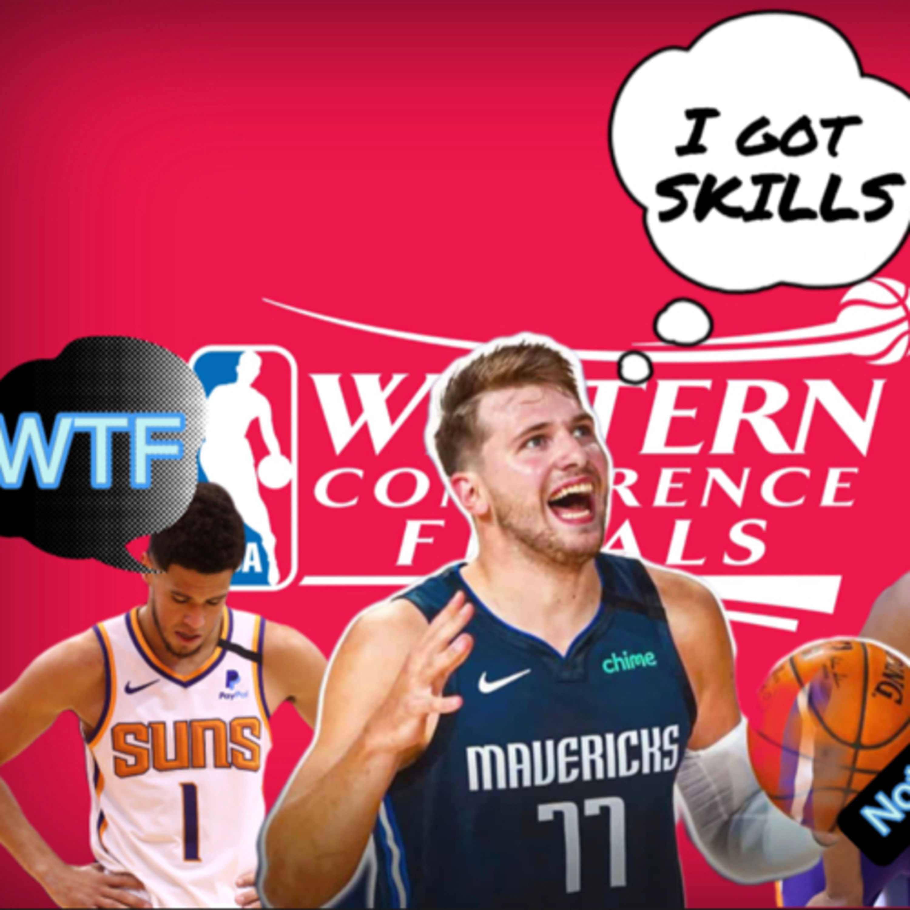 Luka is the TRUTH. MAVS/SUNS GAME 7 reaction episode artwork