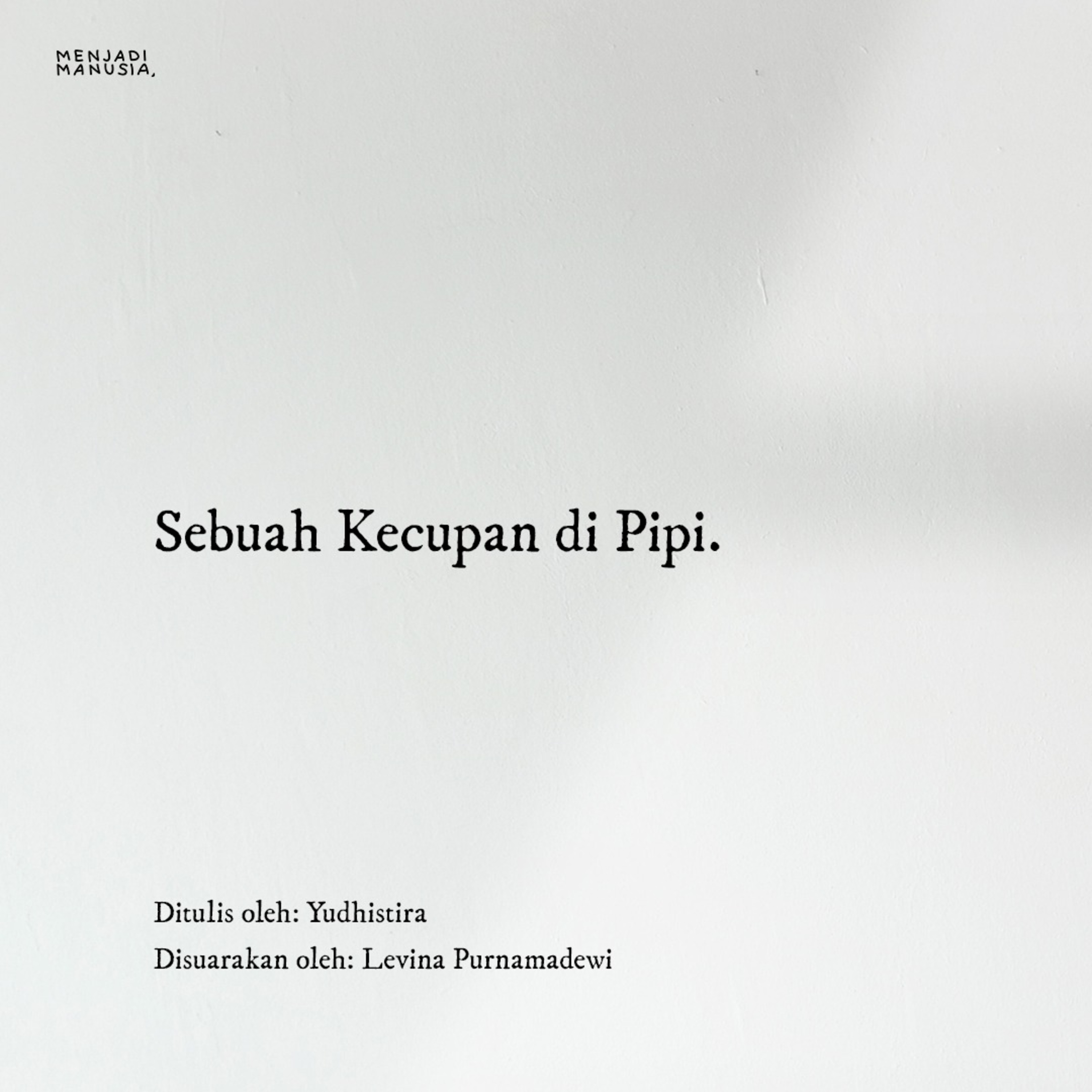 Menjadi Manusia