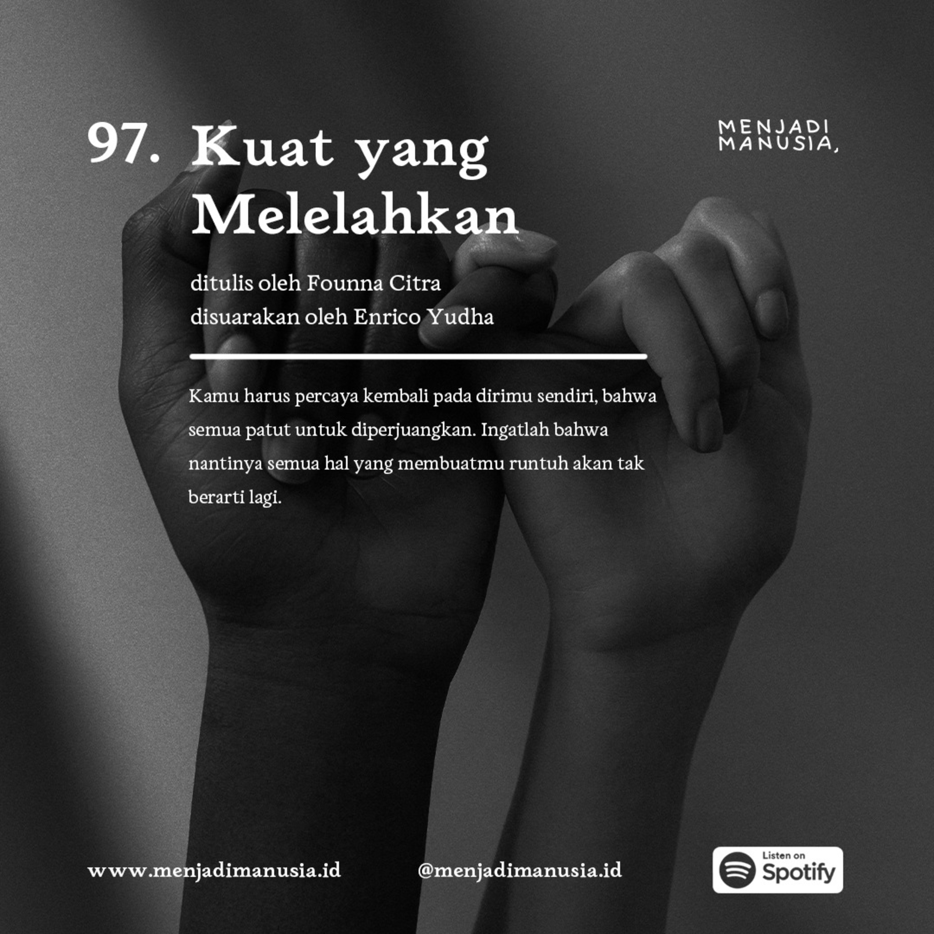 Menjadi Manusia