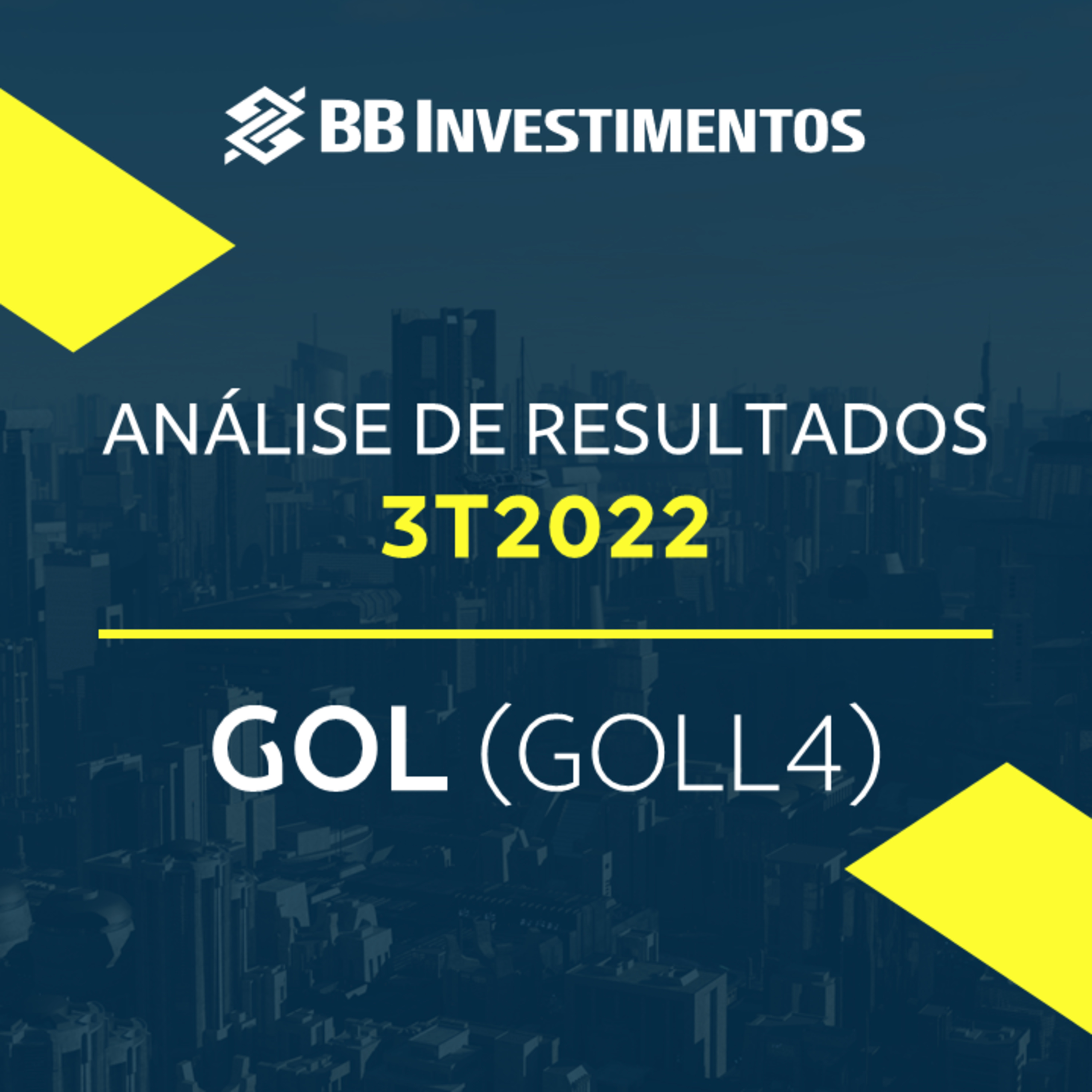 Análise de Resultados - Gol (GOLL4) - 3T22