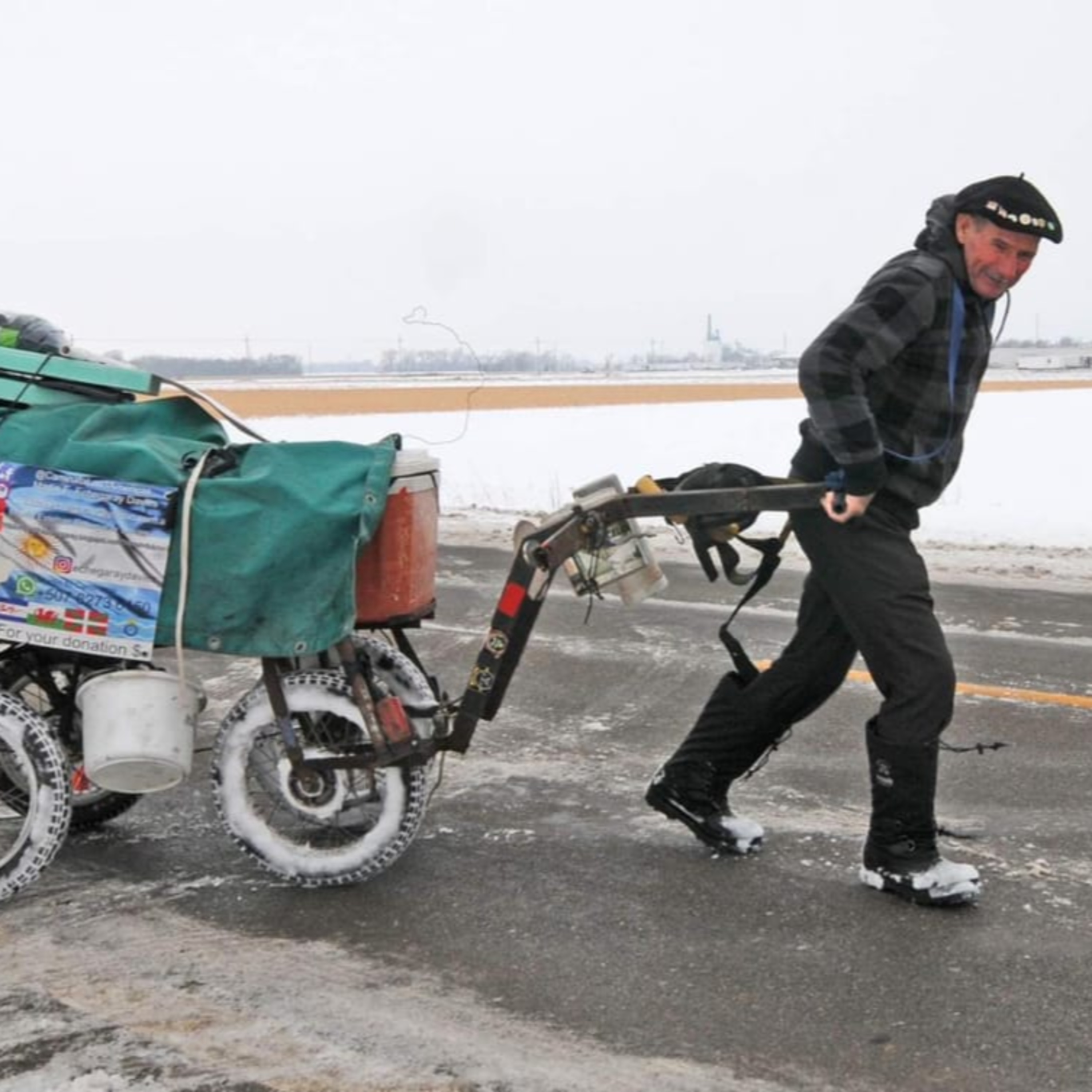 Viajeros en Cuarentena: Martin Etchegaray caminando de Ushuaia a Alaska episode artwork